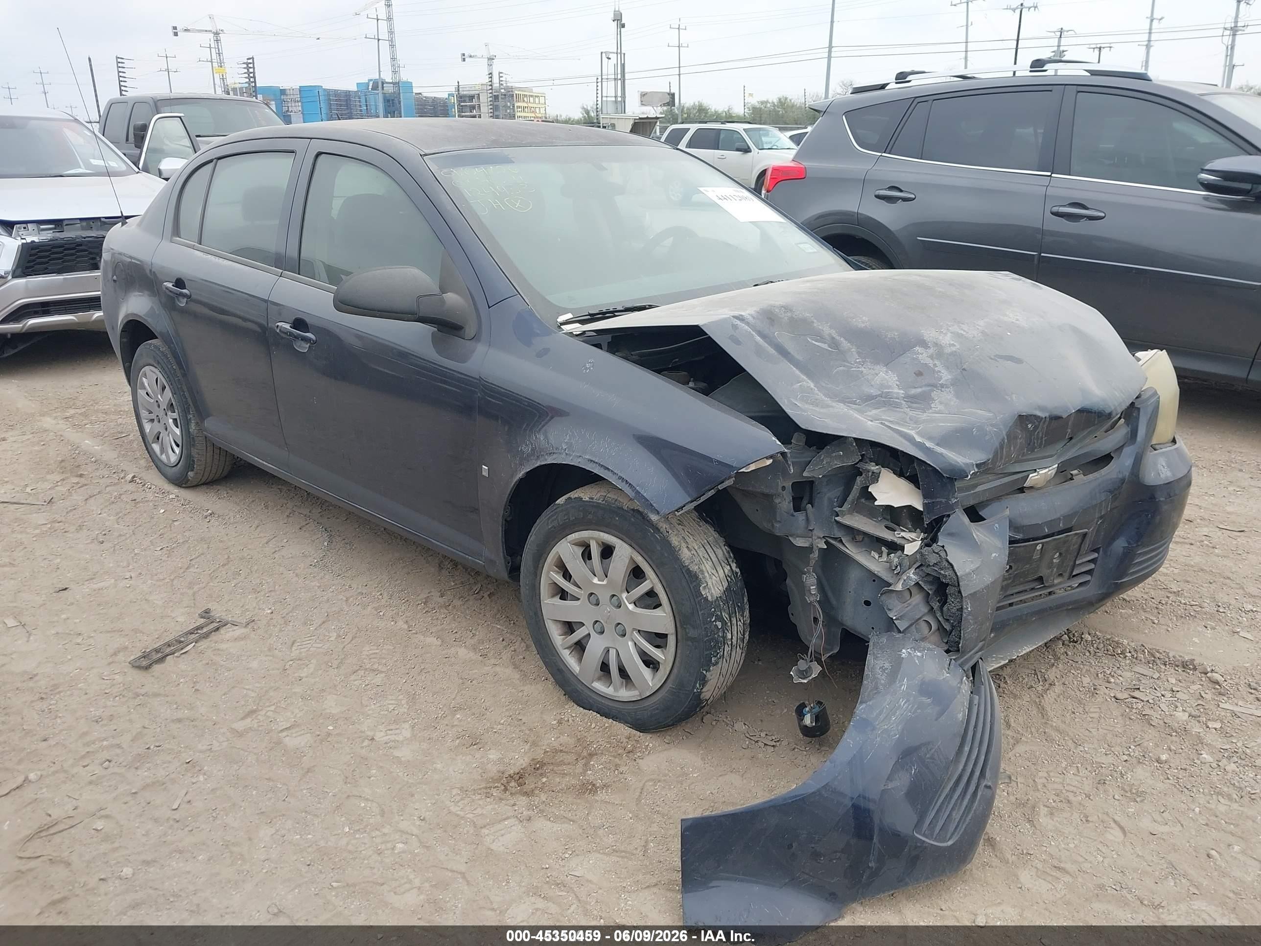 2009 Chevrolet Cobalt LS, VIN 1G1AS58H797124933 — Перед