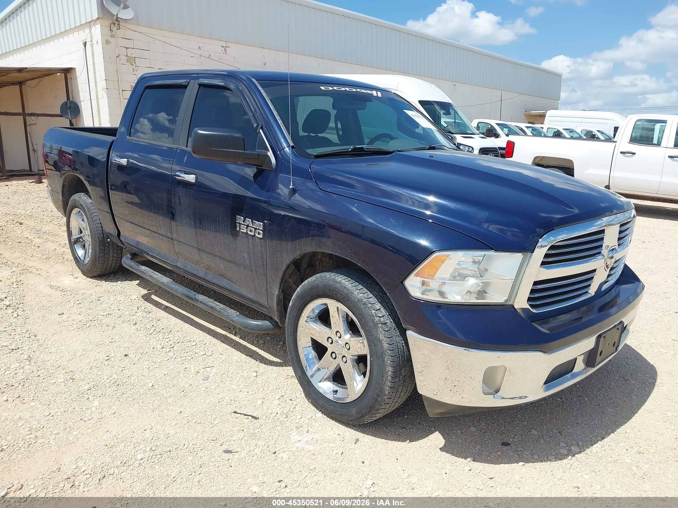 2014 Ram 1500 Lone Star, VIN 1C6RR6LG3ES358558 — Repossession