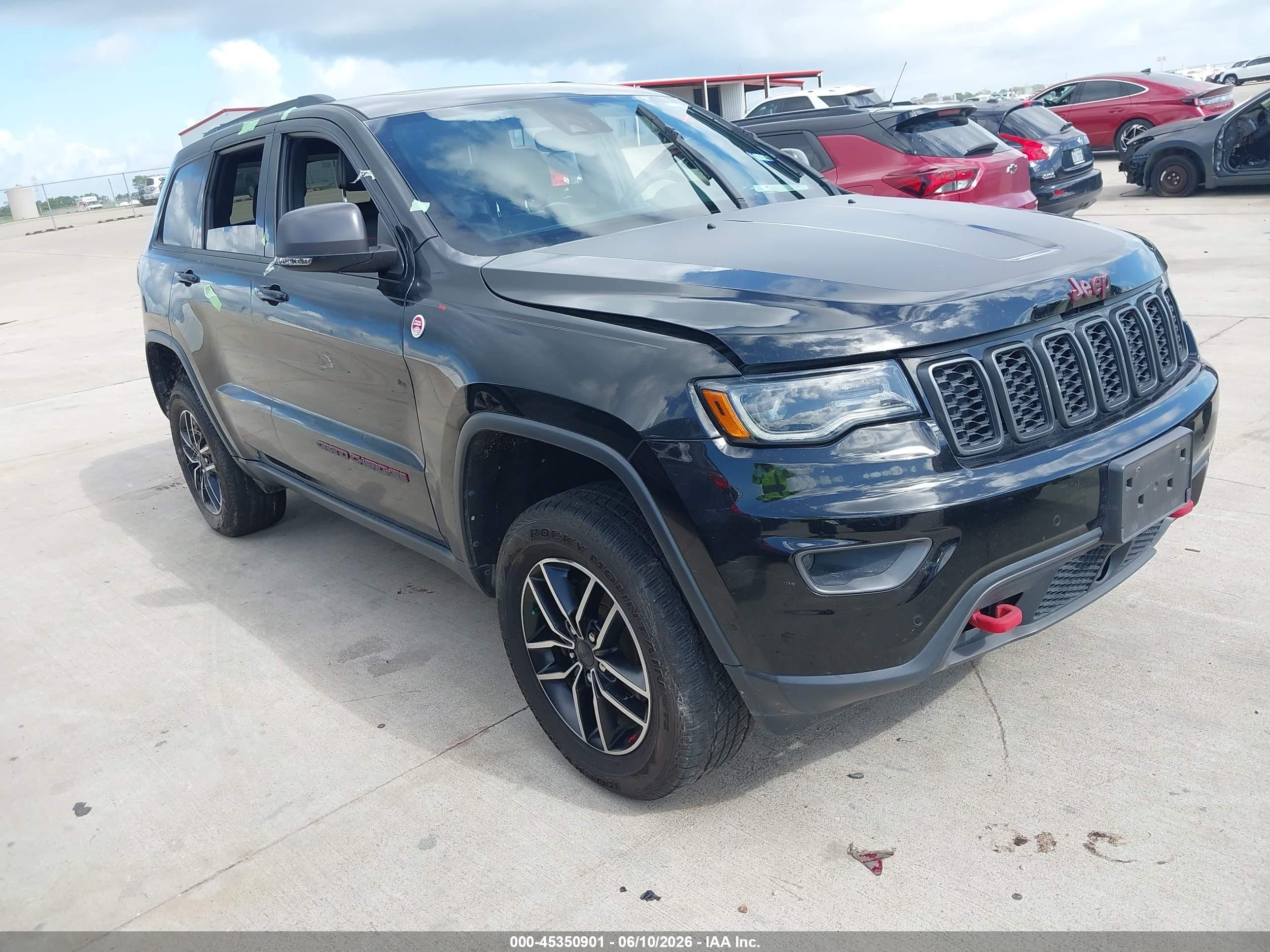 2020 Jeep Grand Cherokee Trailhawk, VIN 1C4RJFLG8LC207593 — Water / flood