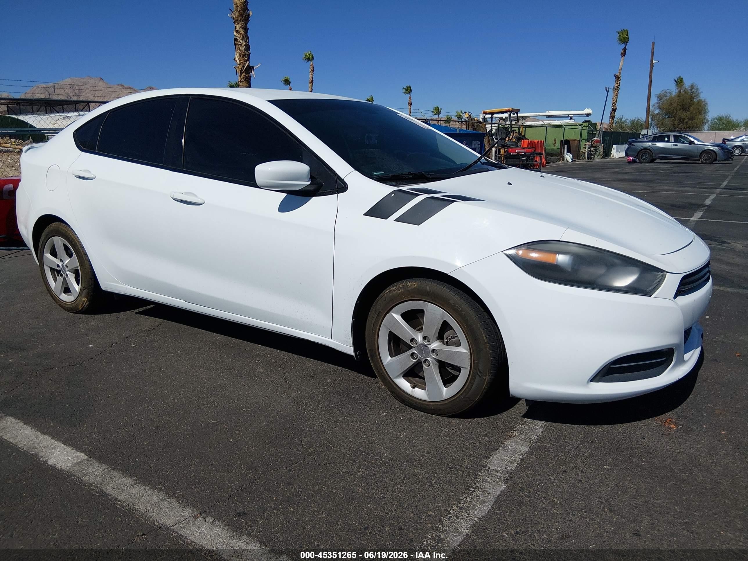 2016 Dodge Dart SXT, VIN 1C3CDFBB9GD689871 — Side