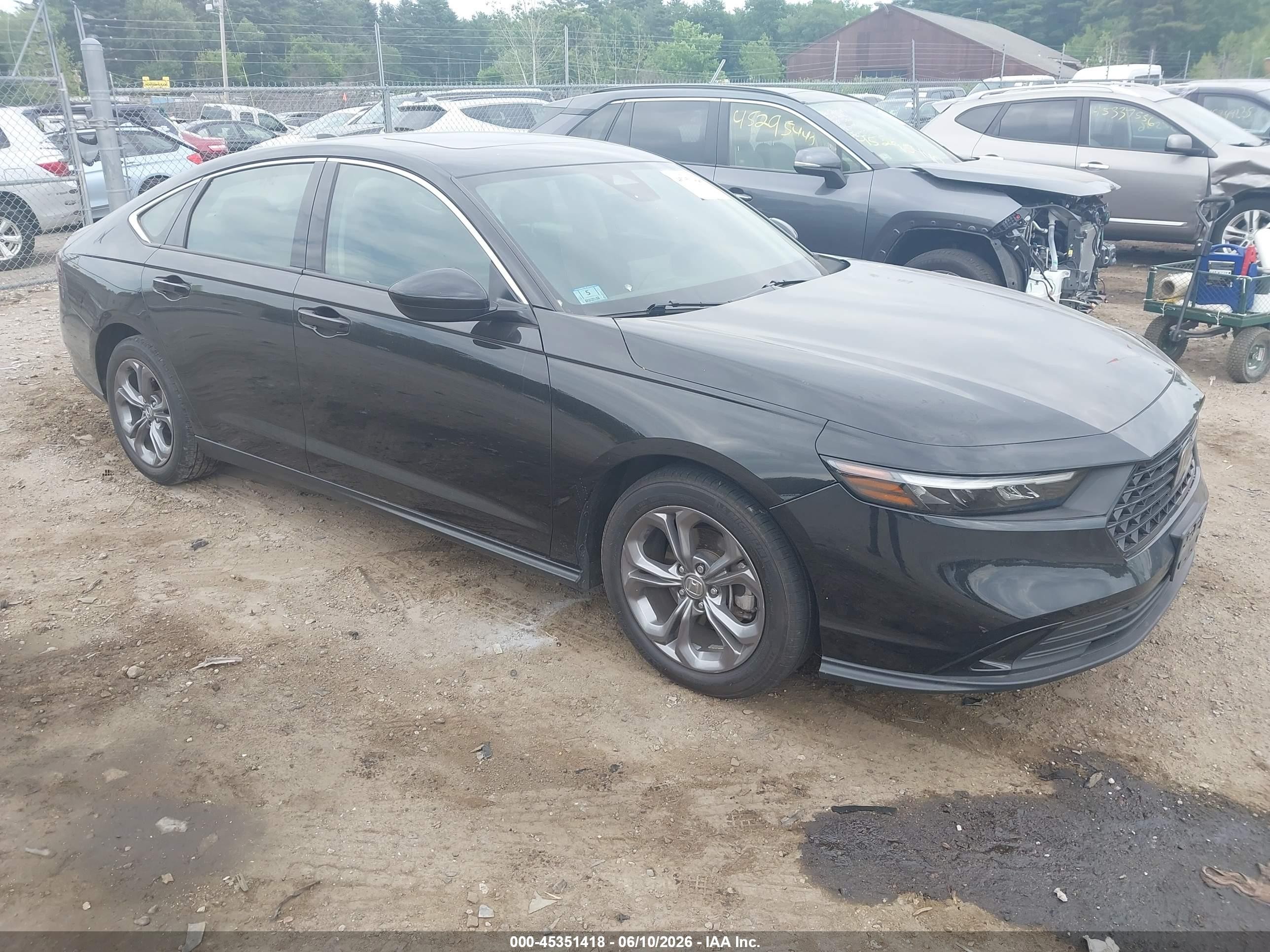 2024 Honda Accord EX, VIN 1HGCY1F3XRA057926 — Front end