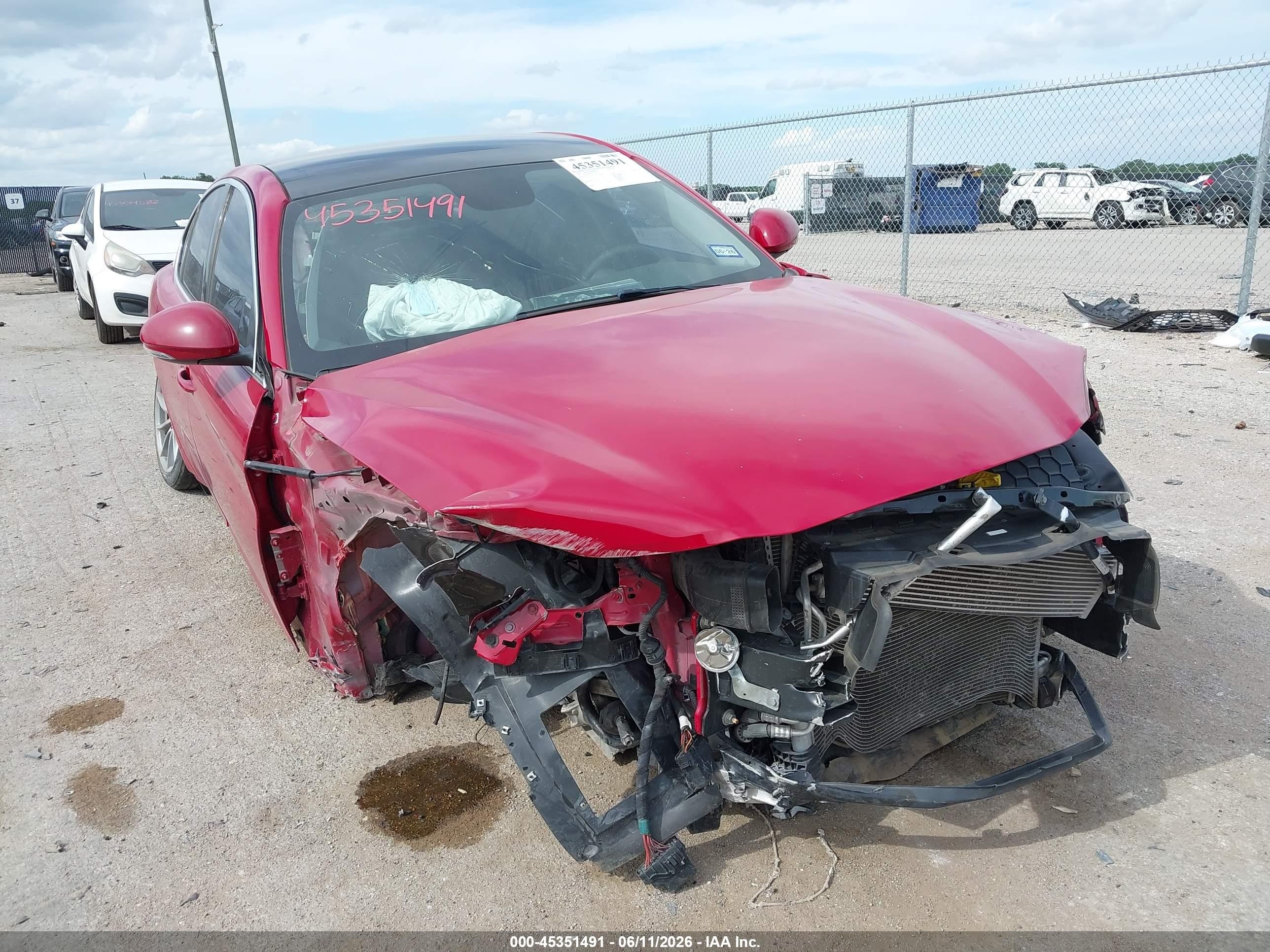 2018 Alfa Romeo Giulia, VIN ZARFAEBN9J7575354 — All over