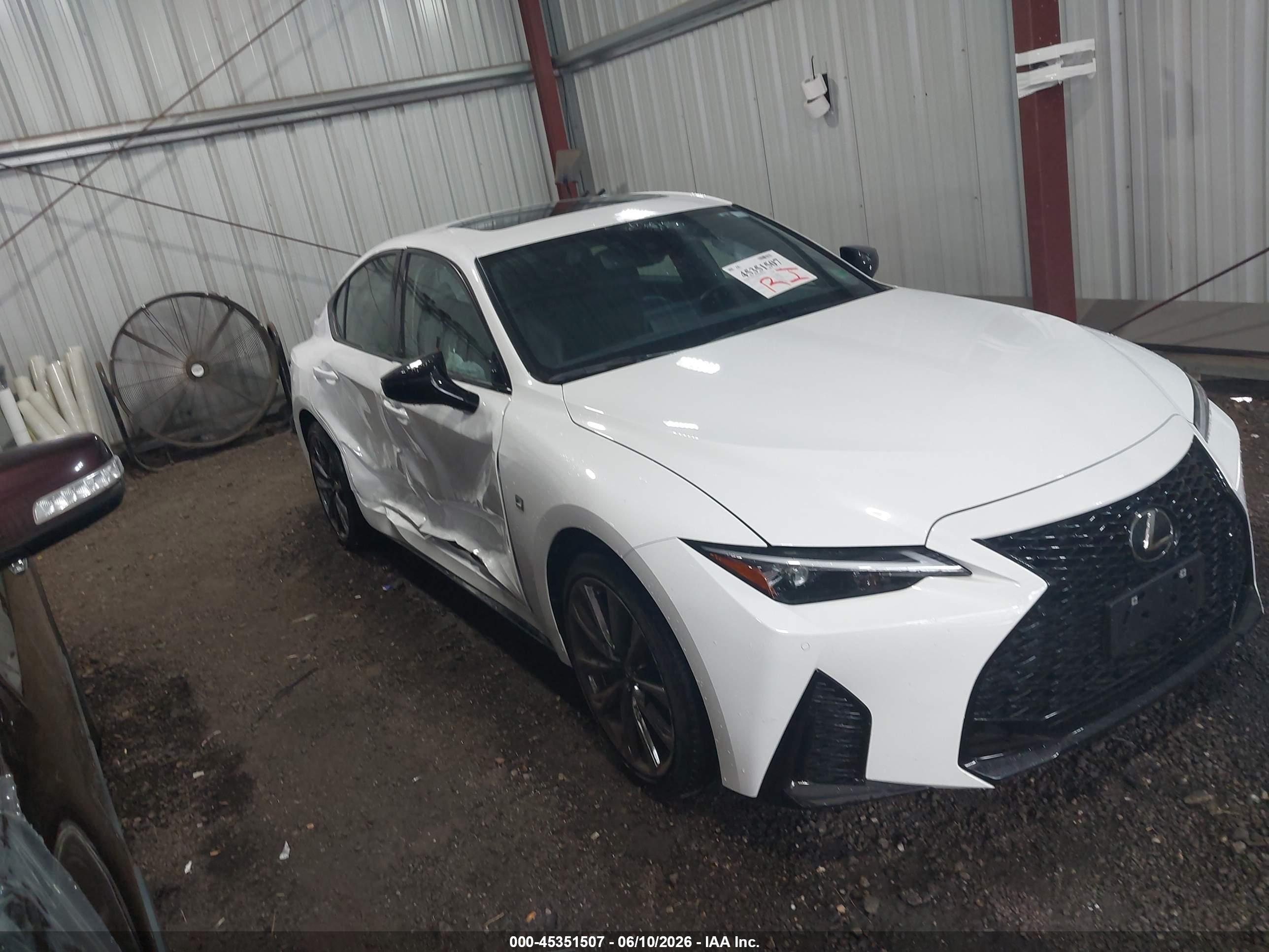 2025 Lexus IS 350 F Sport, VIN JTHGZ1E29S5042210 — Side