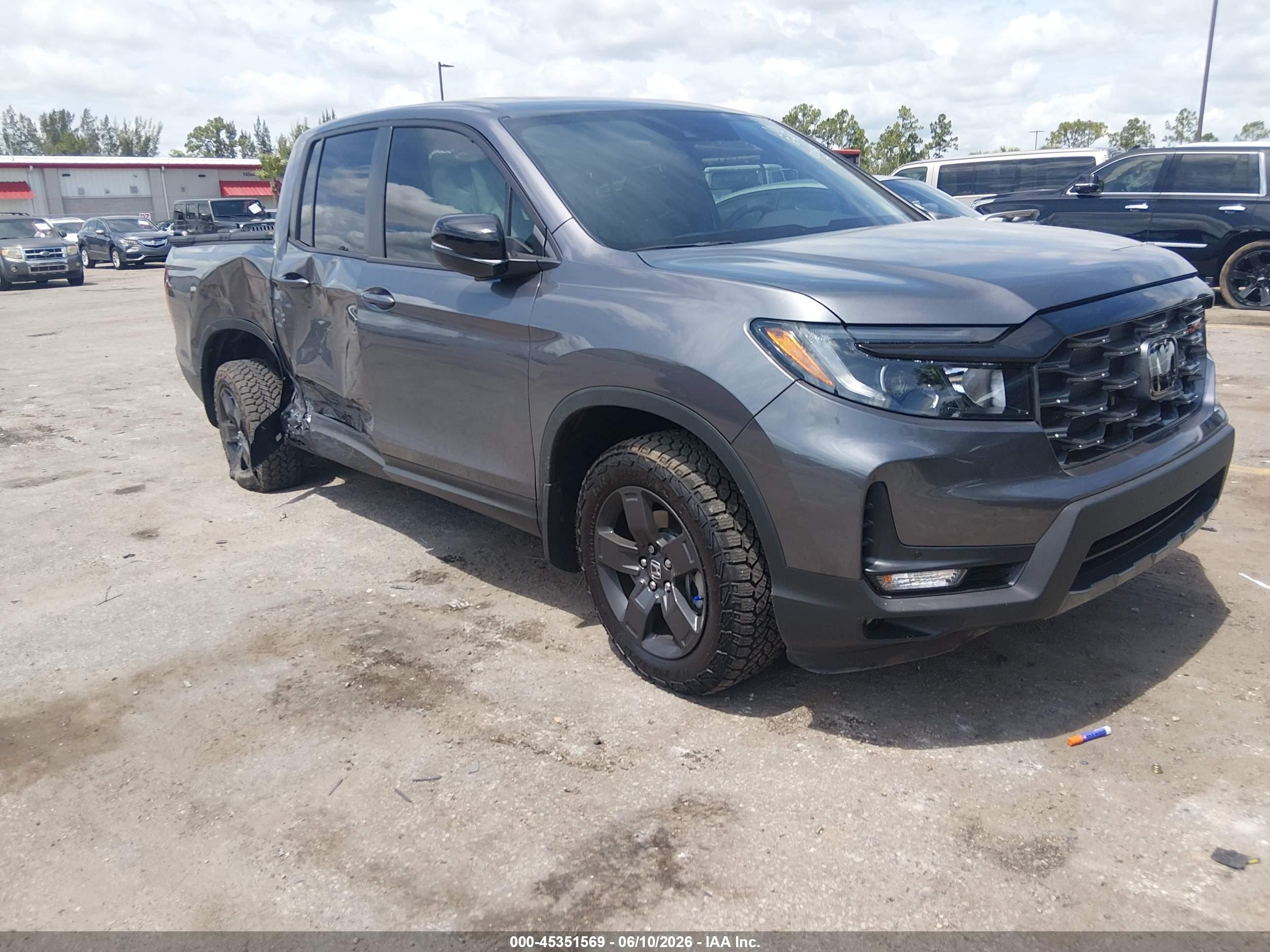 2026 Honda Ridgeline TrailSport, VIN 5FPYK3F64TB025278 — Side