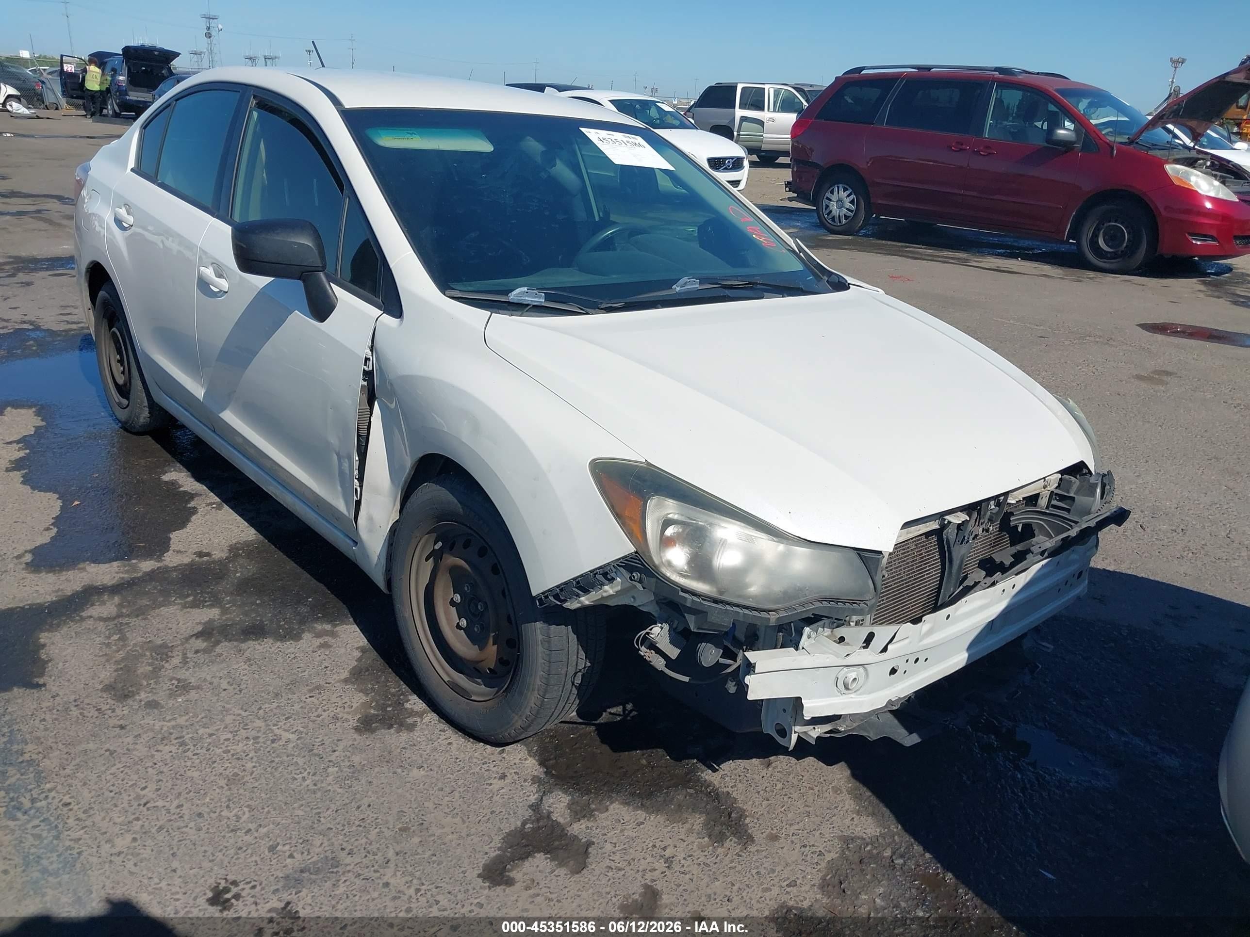 2015 Subaru Impreza, VIN JF1GJAA62FH010307 — Front end