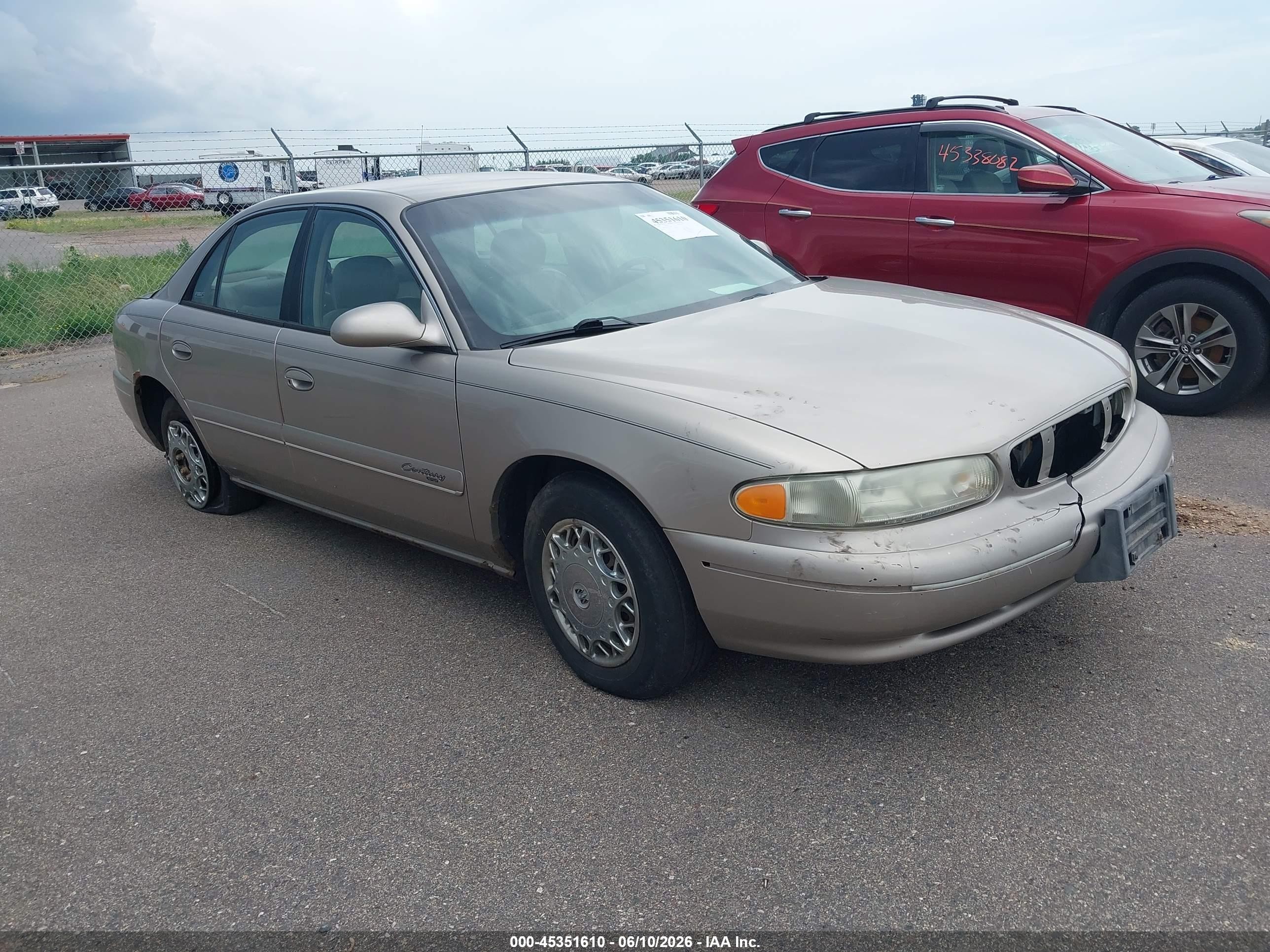 2001 Buick Century Limited, VIN 2G4WY55J611123188 — Зад