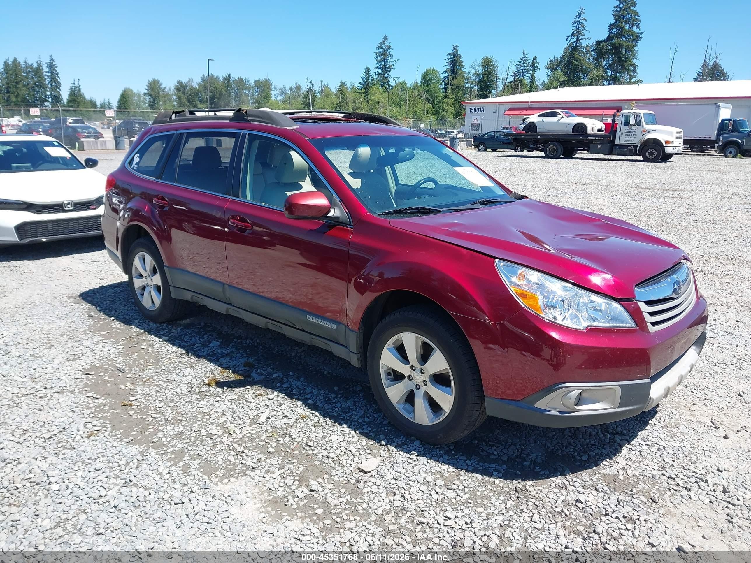 2011 Subaru Outback Limited Power Moon, VIN 4S4BRDKC0B2382126 — Storm