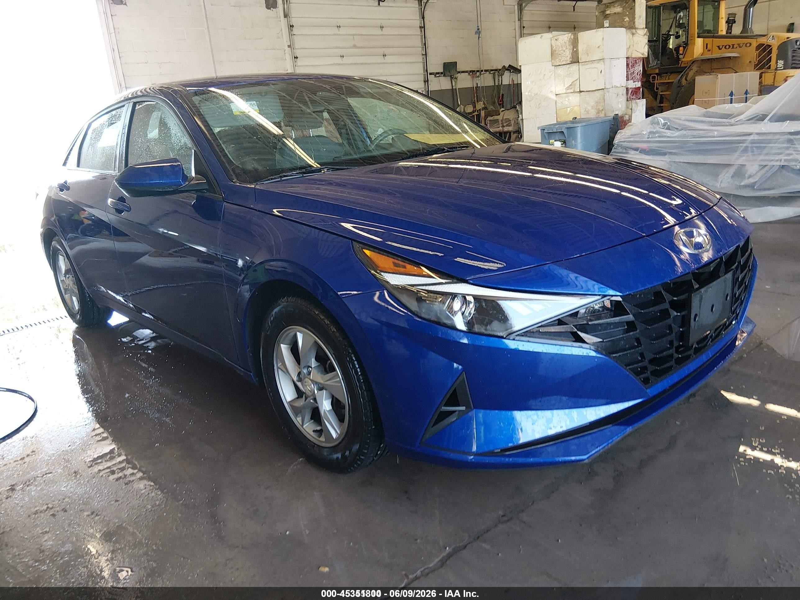 2021 Hyundai Elantra SE, VIN 5NPLL4AG3MH049354 — Normal wear