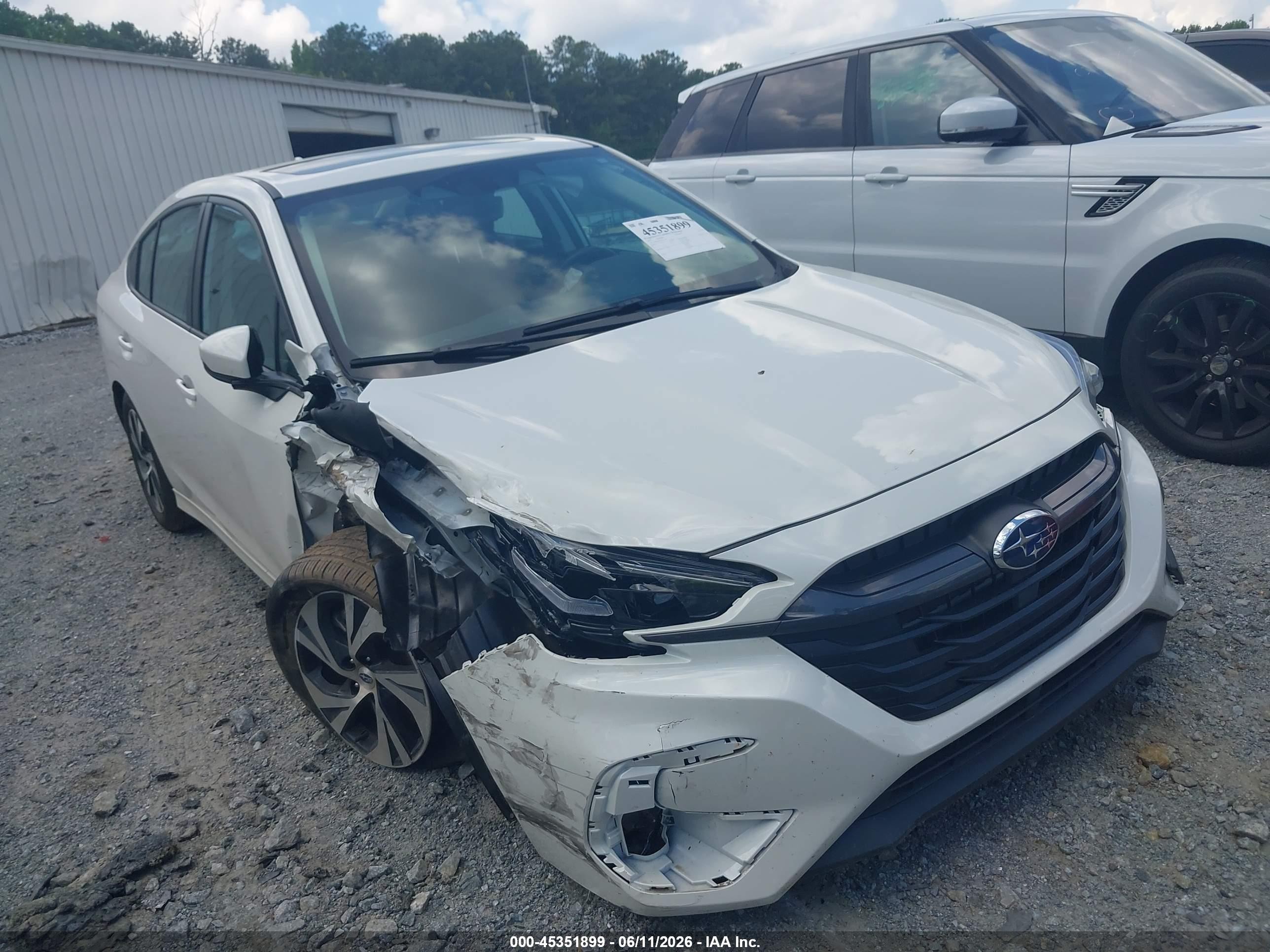 2025 Subaru Legacy Premium, VIN 4S3BWAF62S3017294 — Front end