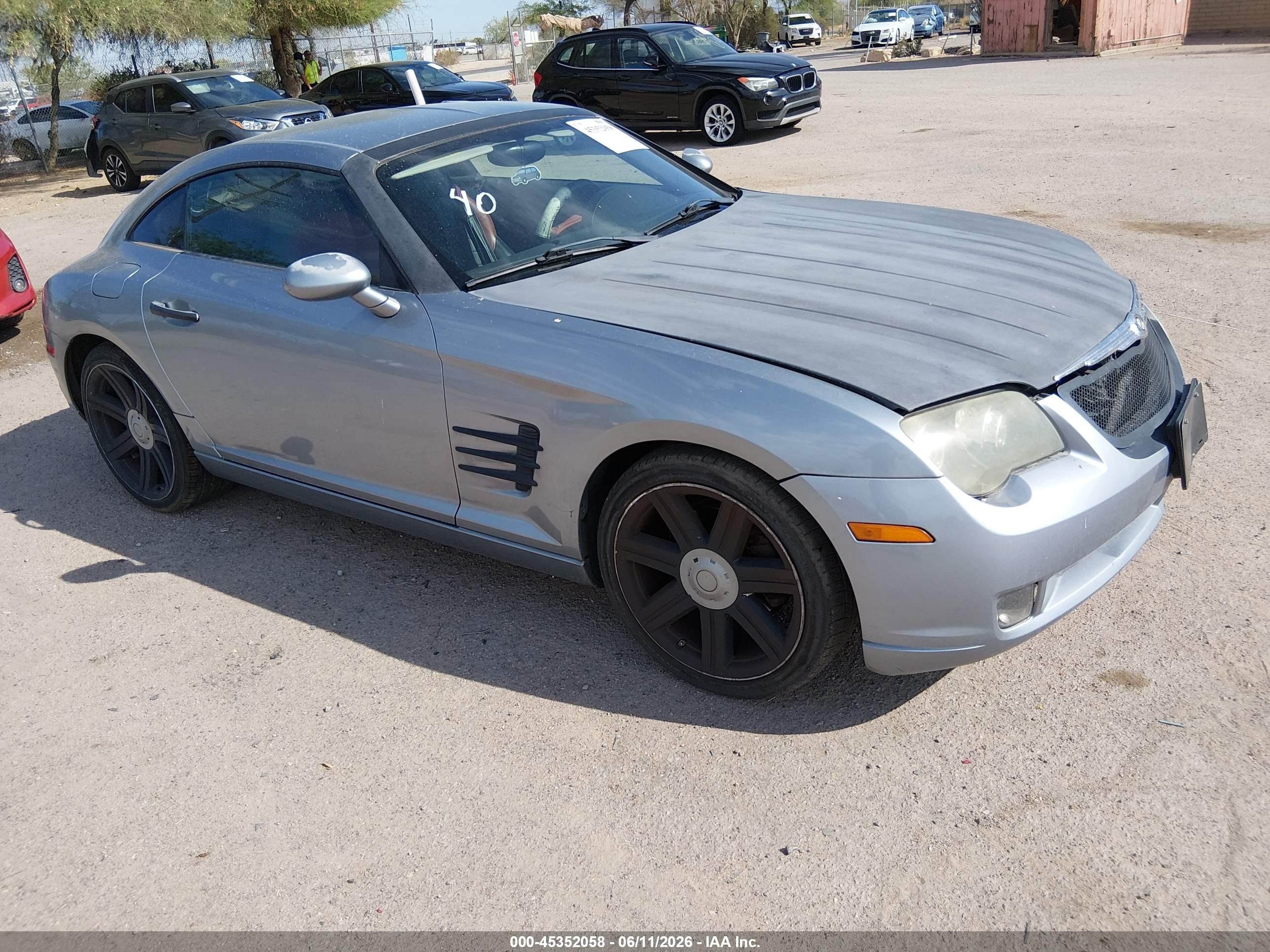 2004 Chrysler Crossfire, VIN 1C3AN69L94X022893 — Front end
