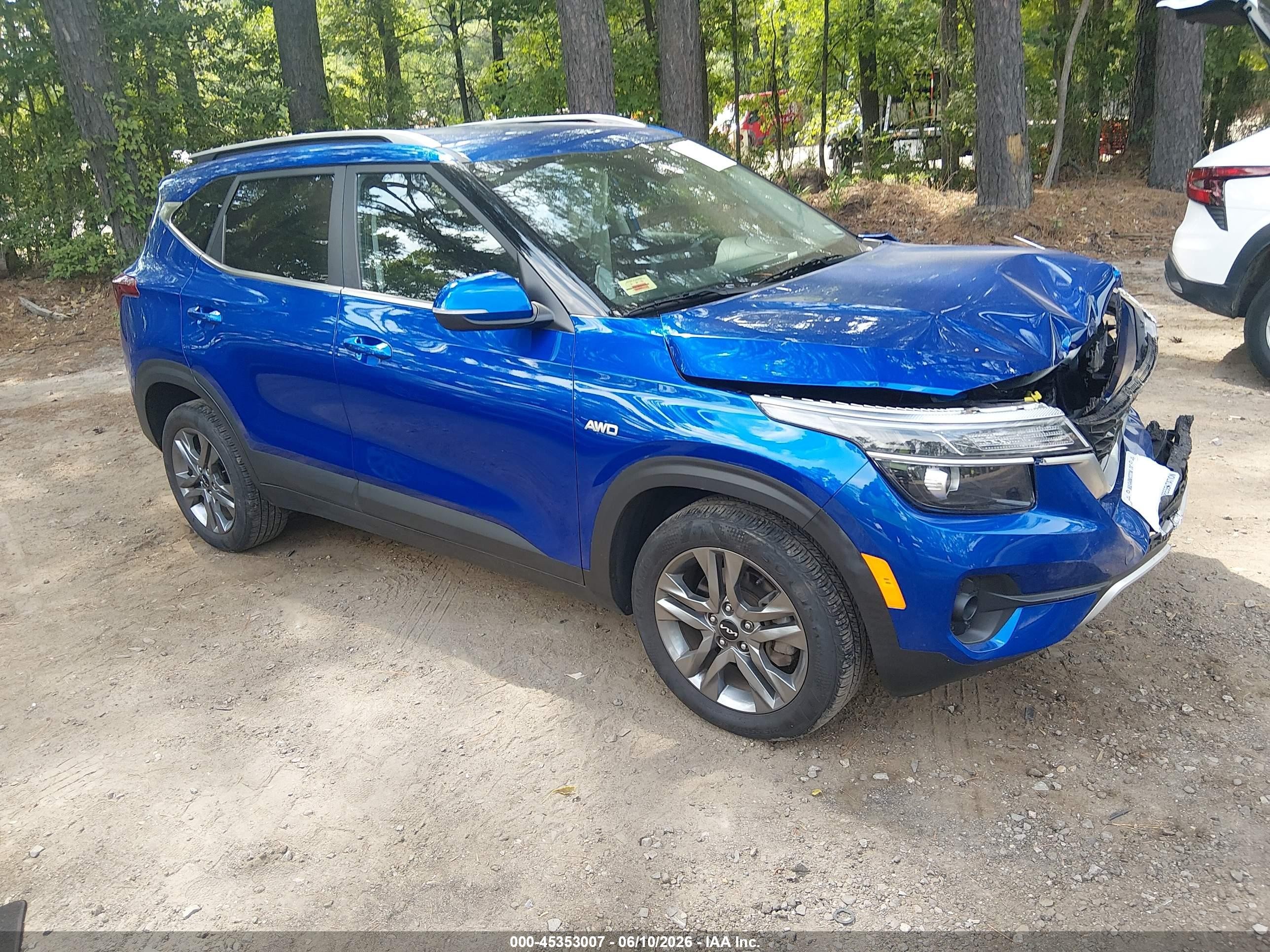2023 Kia Seltos S, VIN KNDEUCAA3P7350193 — Front end