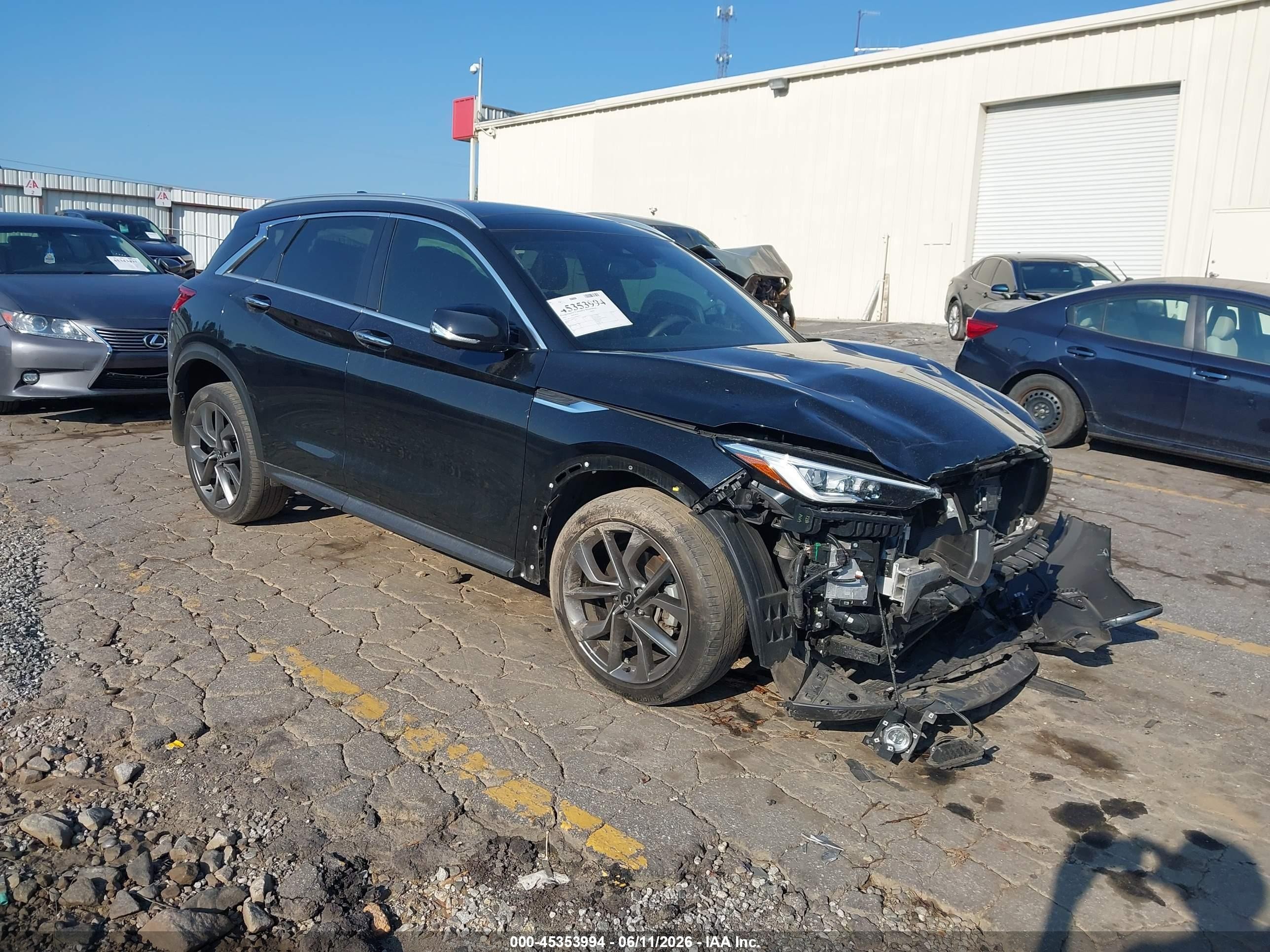 2021 Infiniti QX50 Autograph, VIN 3PCAJ5DA1MF126313 — Front end