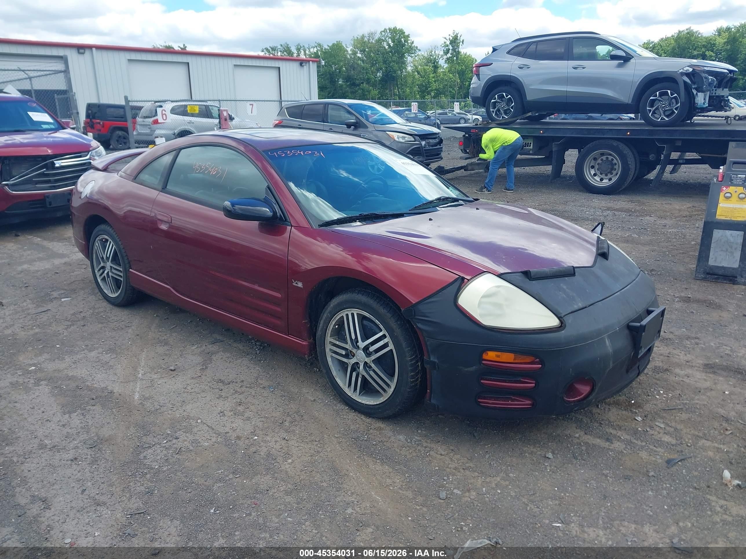 2003 Mitsubishi Eclipse GTS, VIN 4A3AC74HX3E046041 — Normal wear