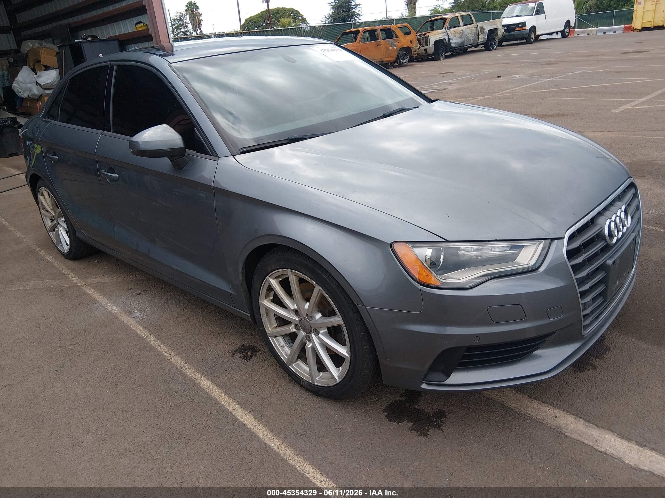 2016 Audi A3 Premium, VIN WAUB8GFF5G1044048 — Front end