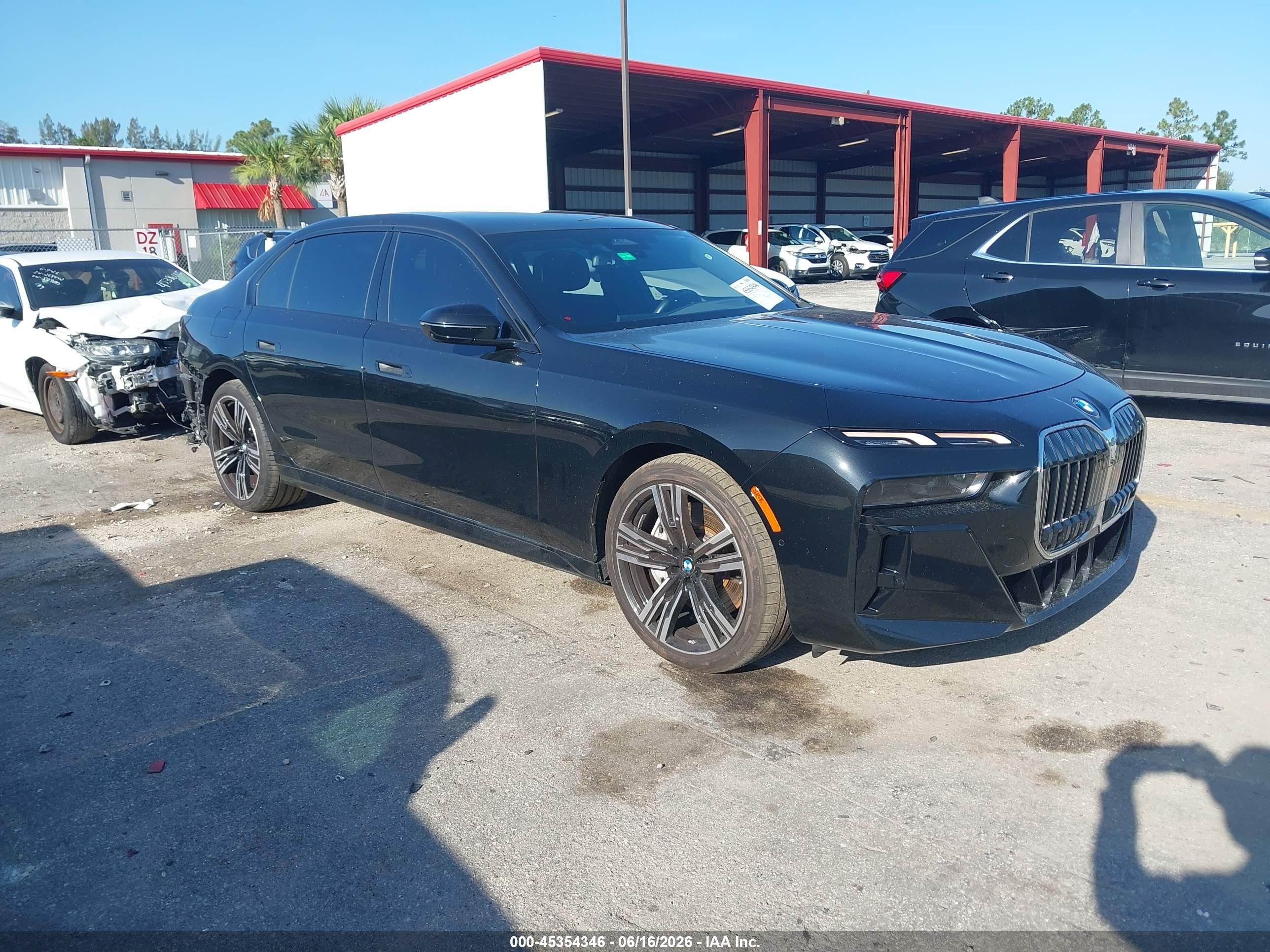 2024 BMW 7 Series 760i xDrive, VIN WBA33EJ09RCT12603 — Rear end