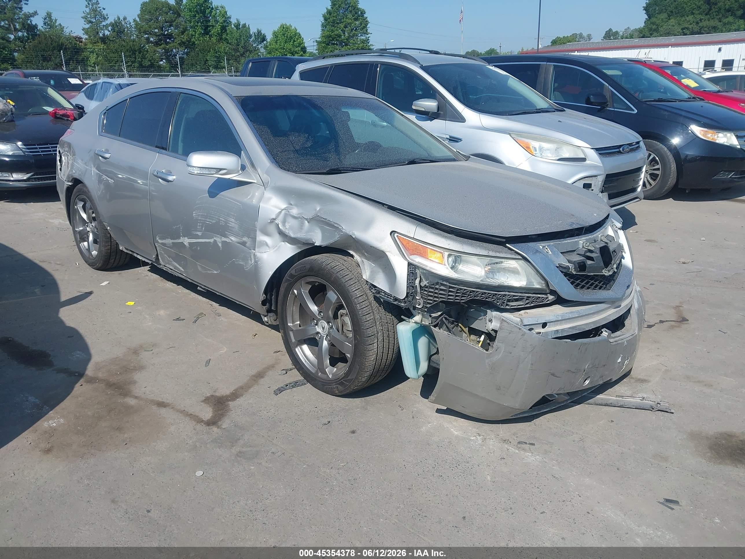 2011 Acura TL Technology, VIN 19UUA9F5XBA000690 — Бок