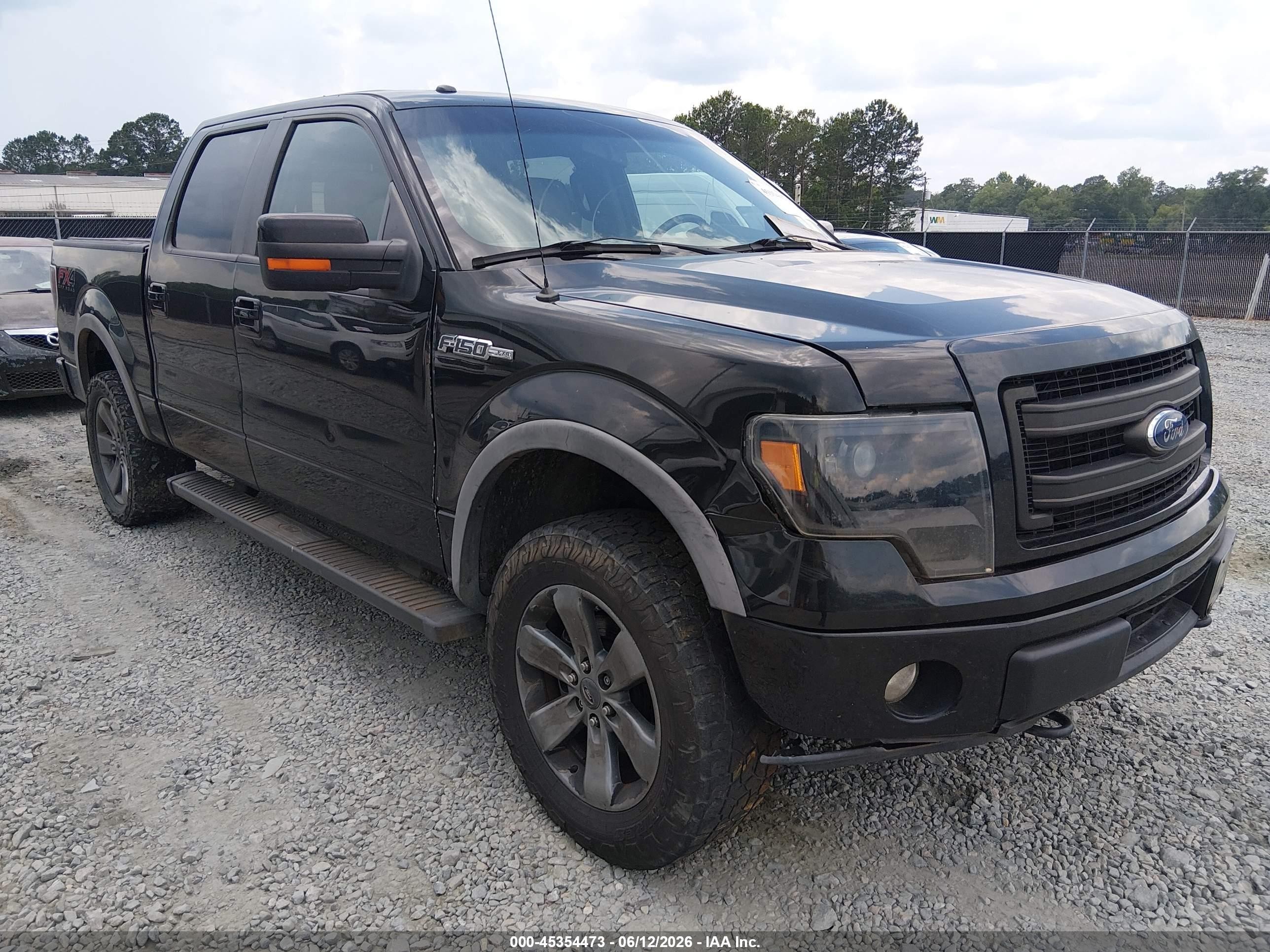 2014 Ford F-150 Limited, VIN 1FTFW1ET1EFA89485 — Engine fire