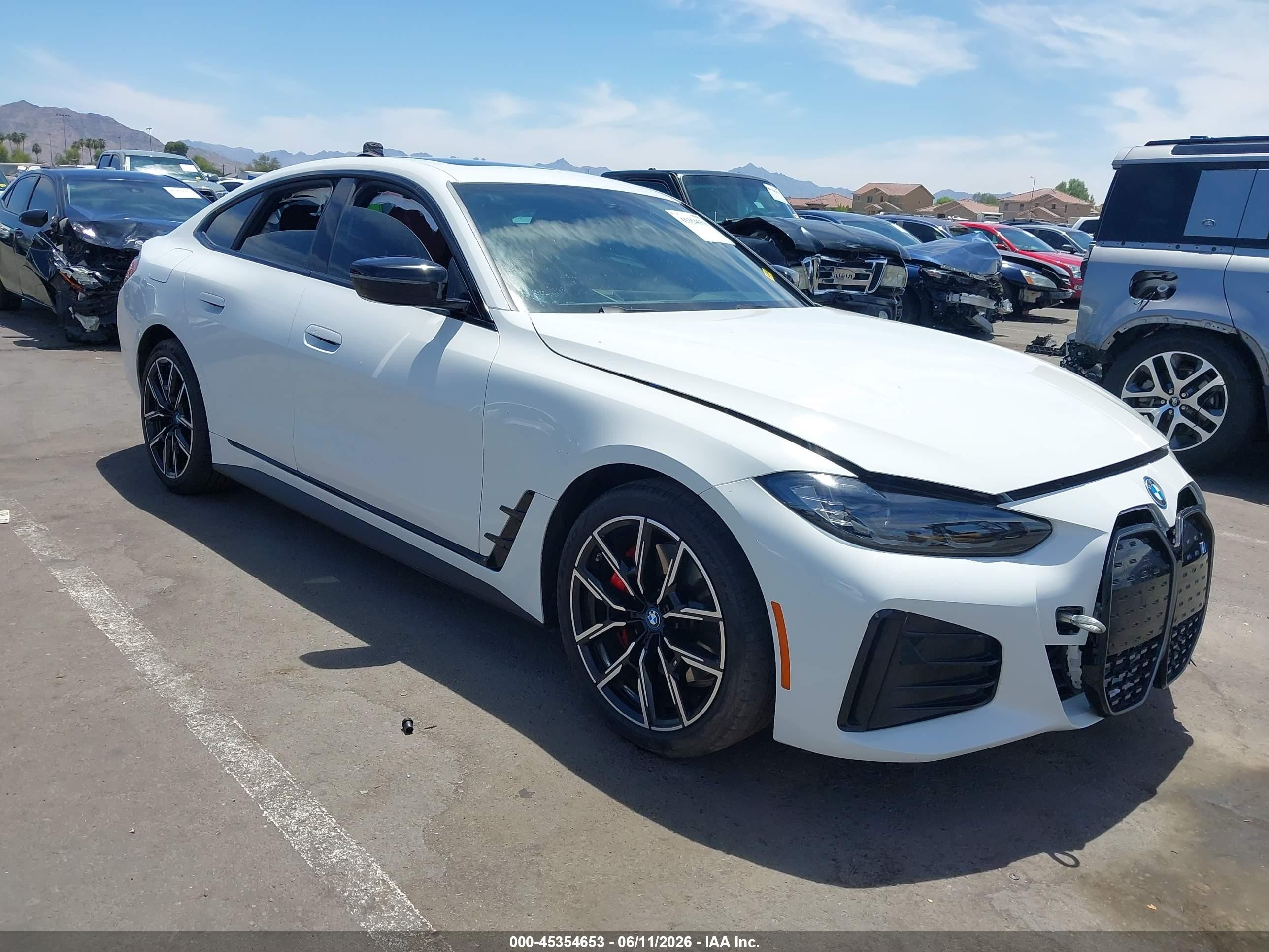2024 BMW i4 eDrive40, VIN WBY73AW08RFS33006 — Front end