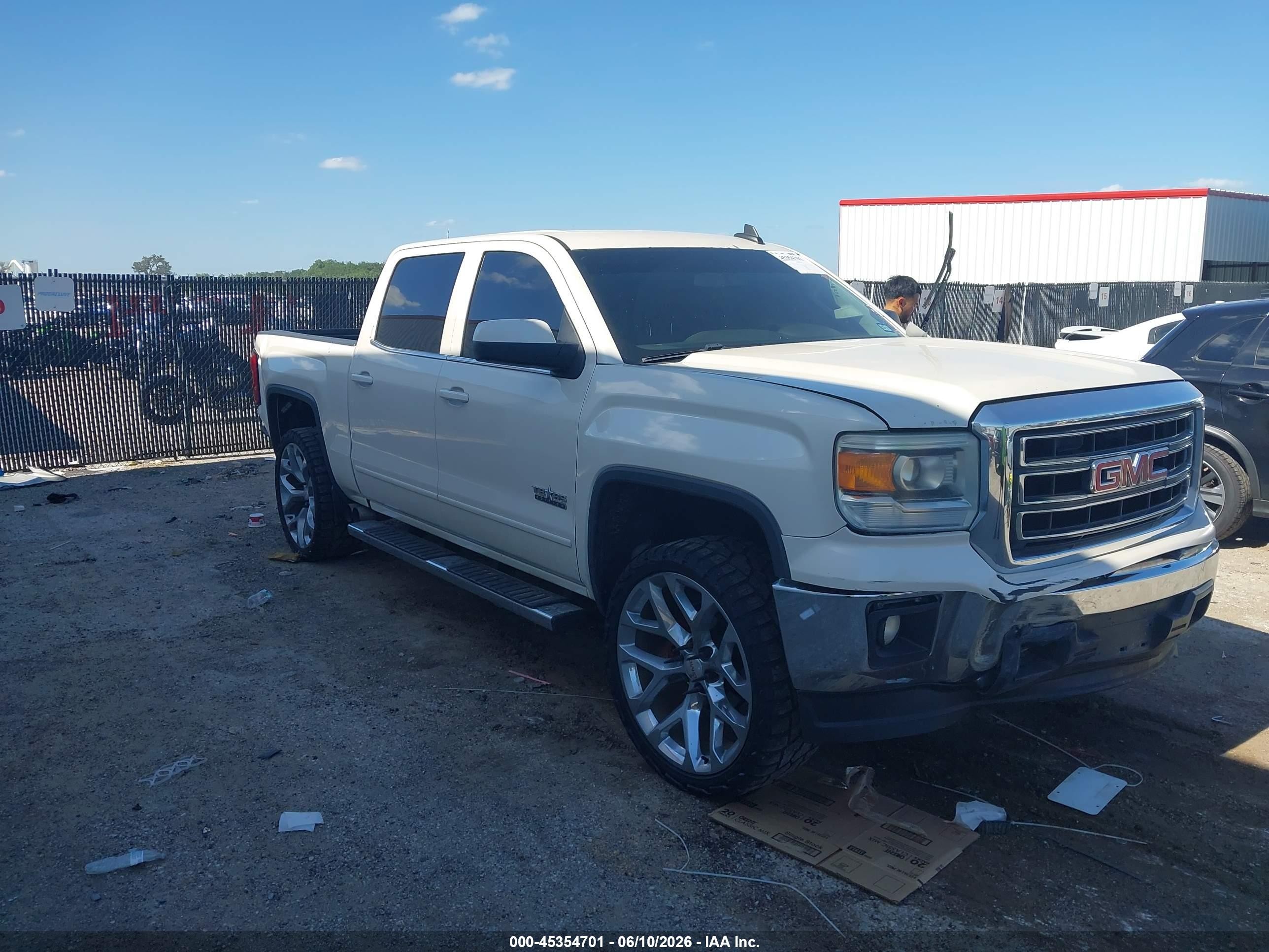 2015 GMC Sierra 1500 SLE, VIN 3GTP1UEC3FG346361 — По всему кузову