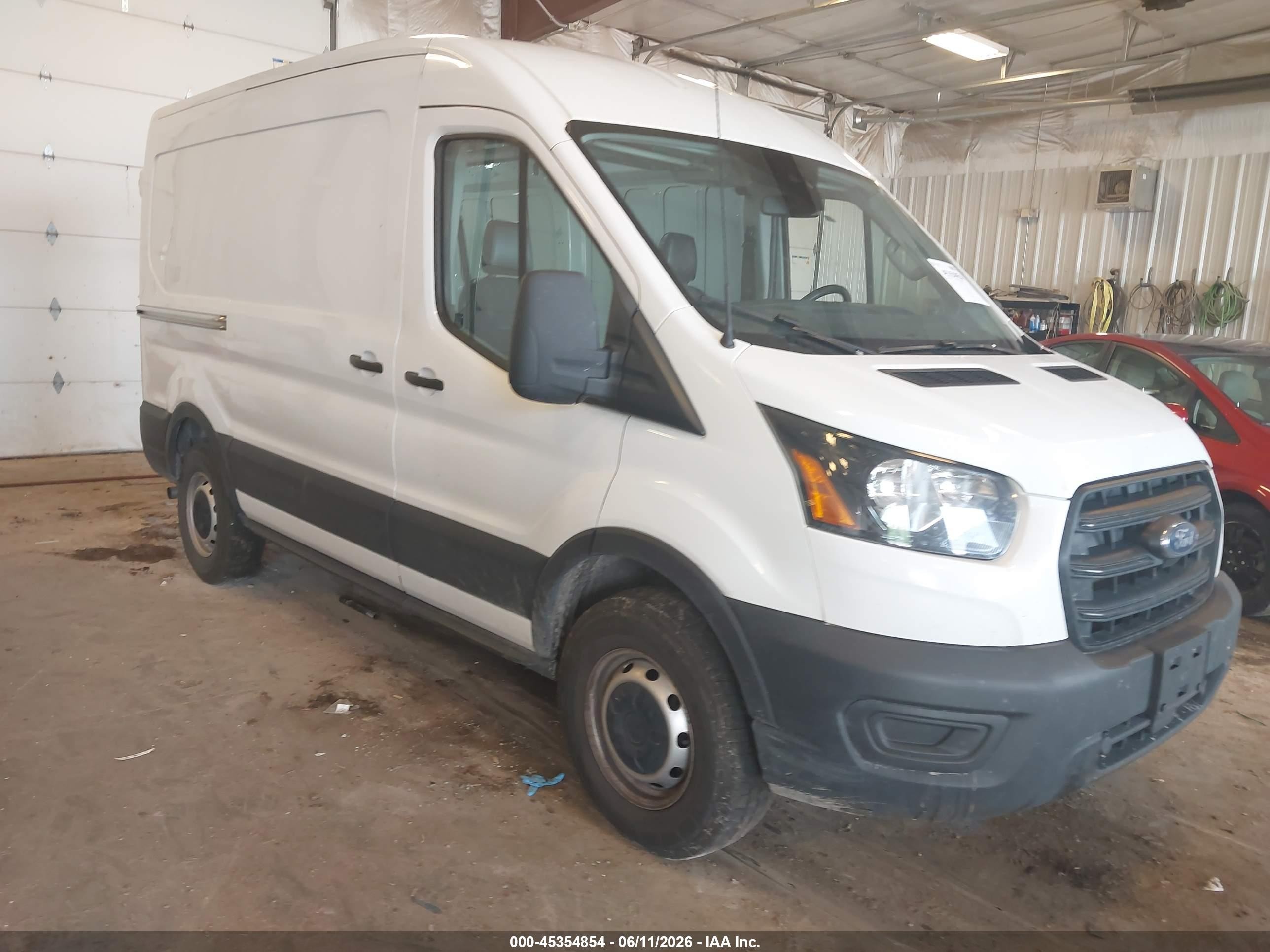 2020 Ford Transit Cargo, VIN 1FTBR1C83LKB59996 — Rear end