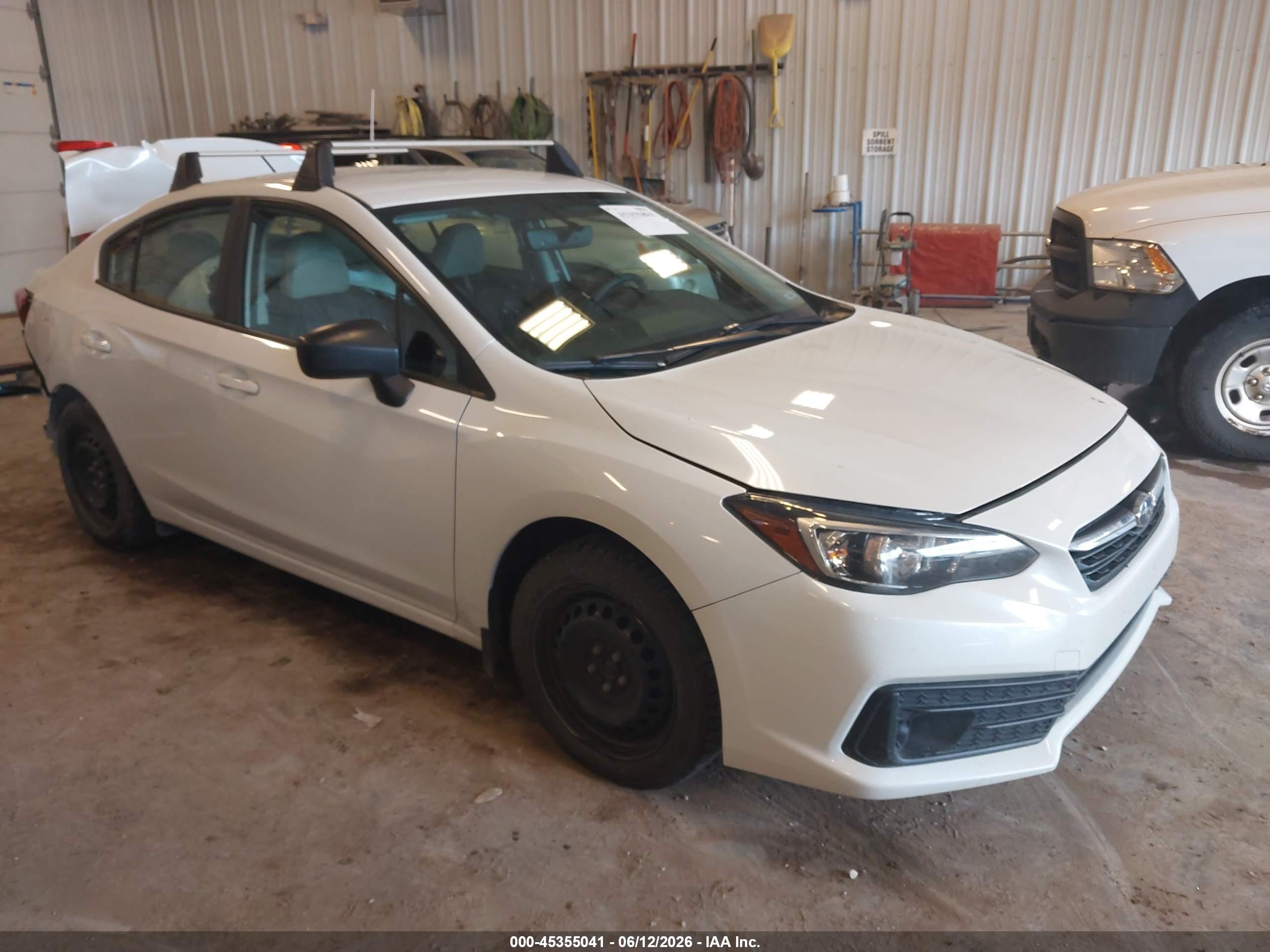 2023 Subaru Impreza, VIN 4S3GKAA69P1606421 — Зад