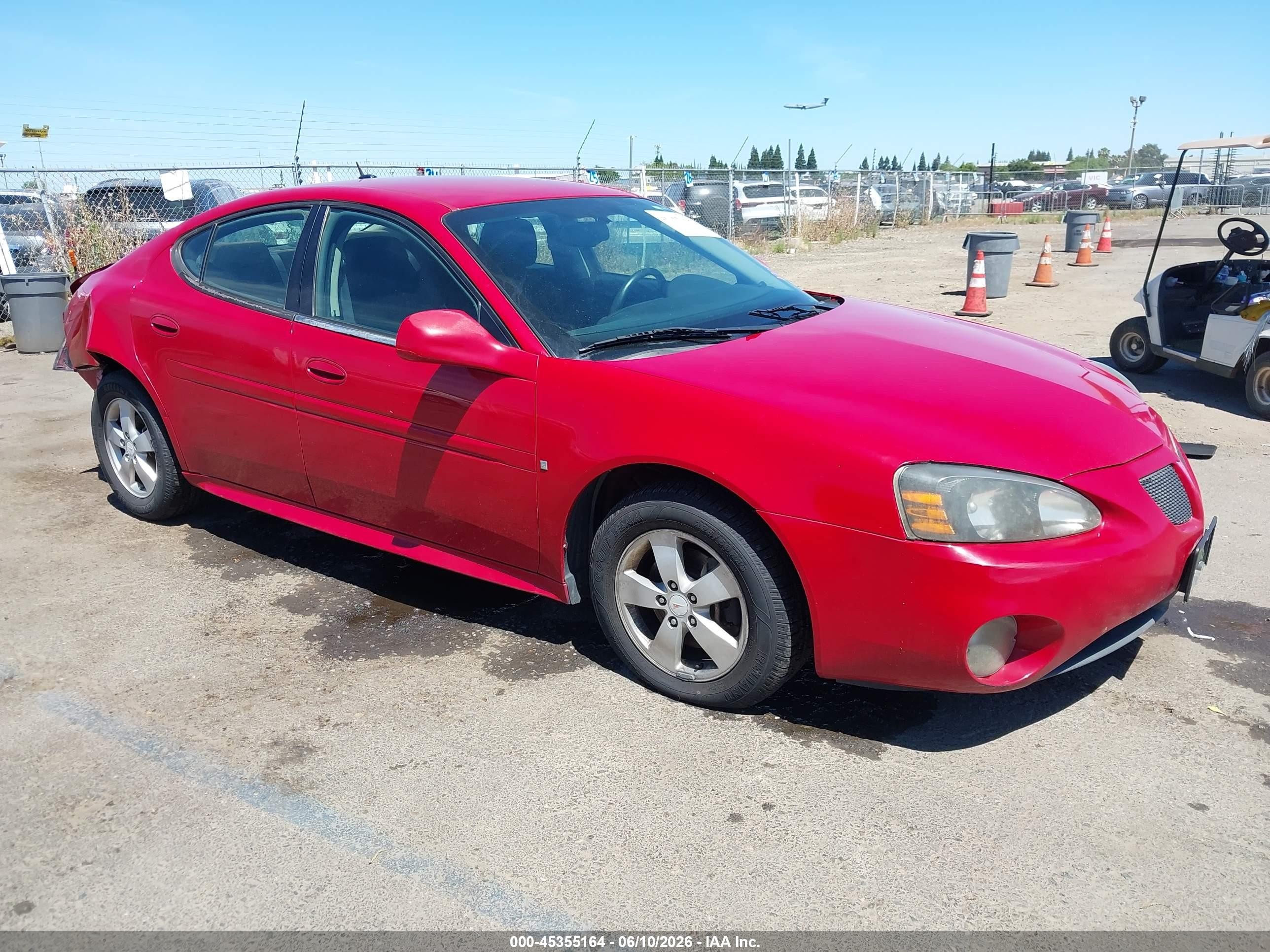 2007 Pontiac Grand Prix, VIN 2G2WP552371185063 — Rear end
