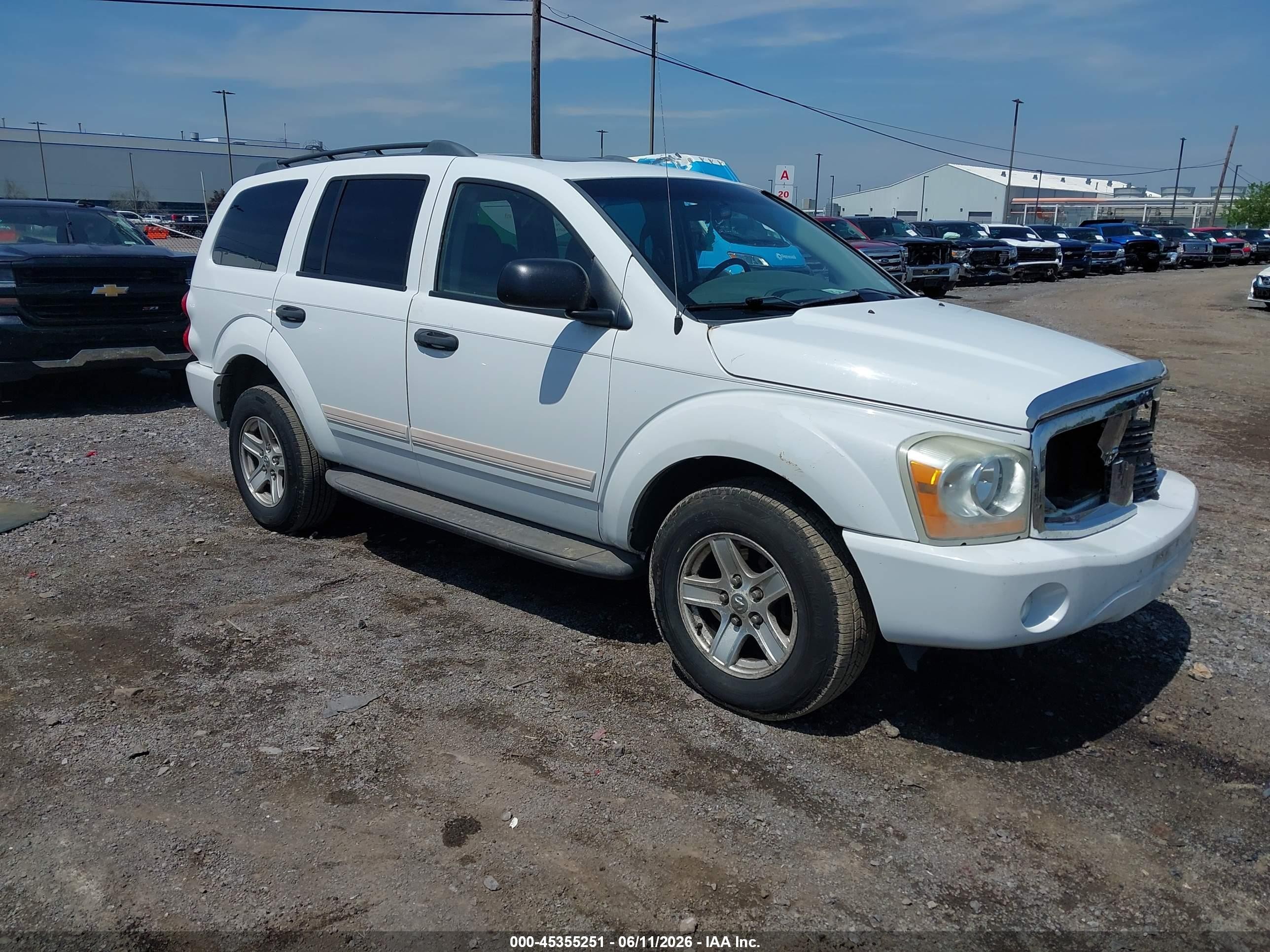 2004 Dodge Durango SLT, VIN 1D4HB48N84F126858 — Front end