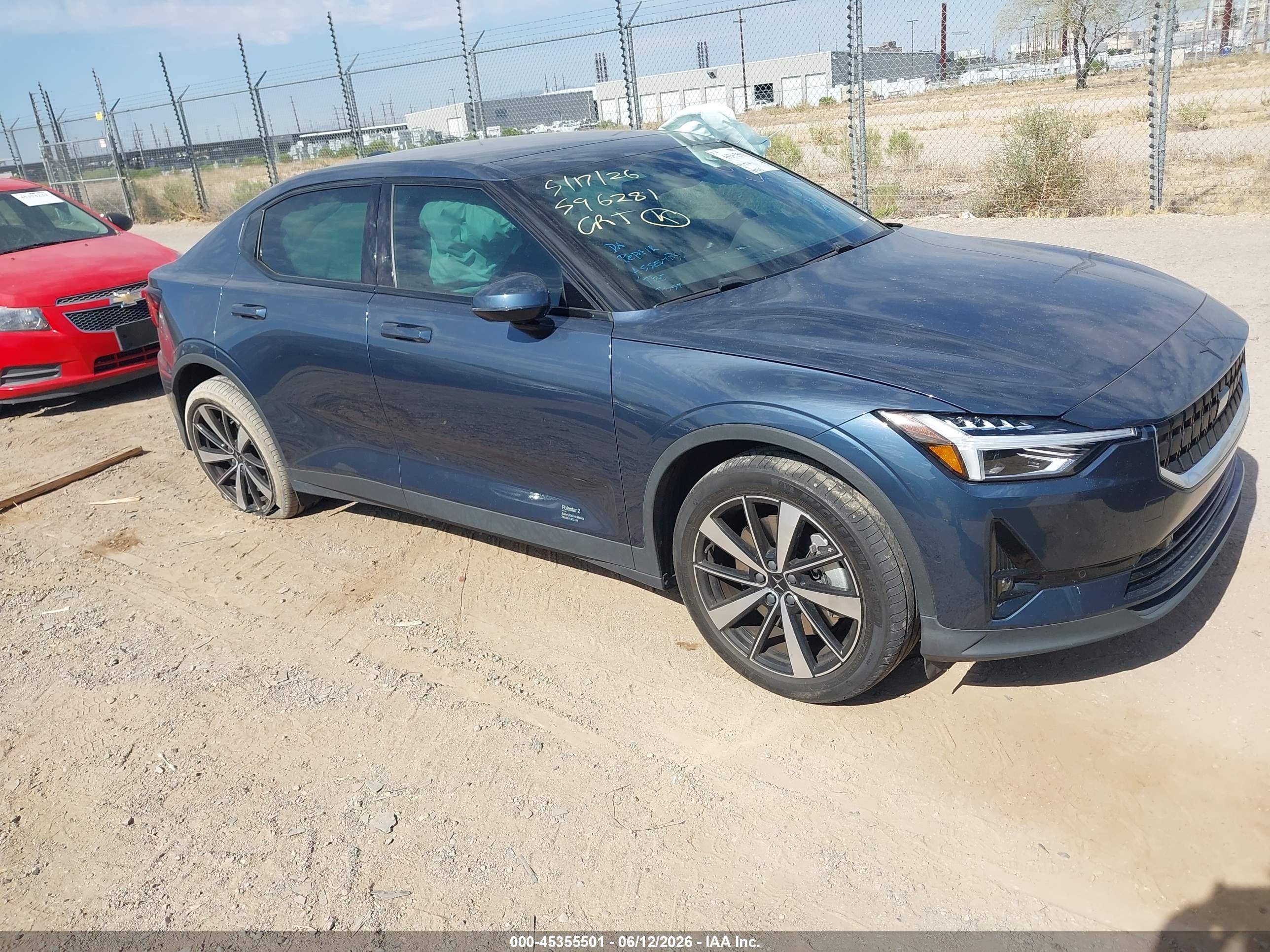 2022 Polestar 2, VIN LPSED3KA2NL081177 — Normal wear