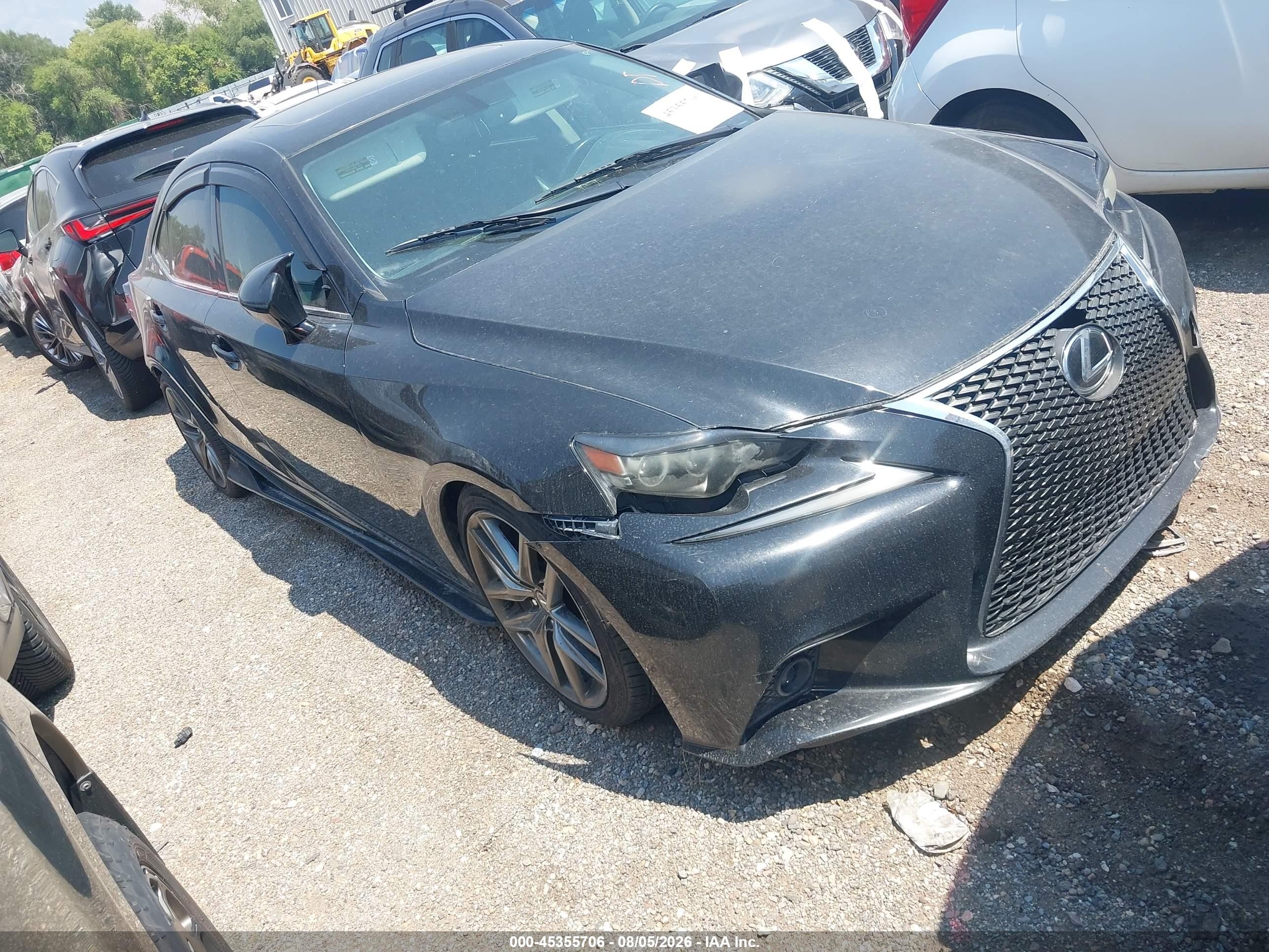 2014 Lexus IS 250, VIN JTHCF1D24E5008303 — Side