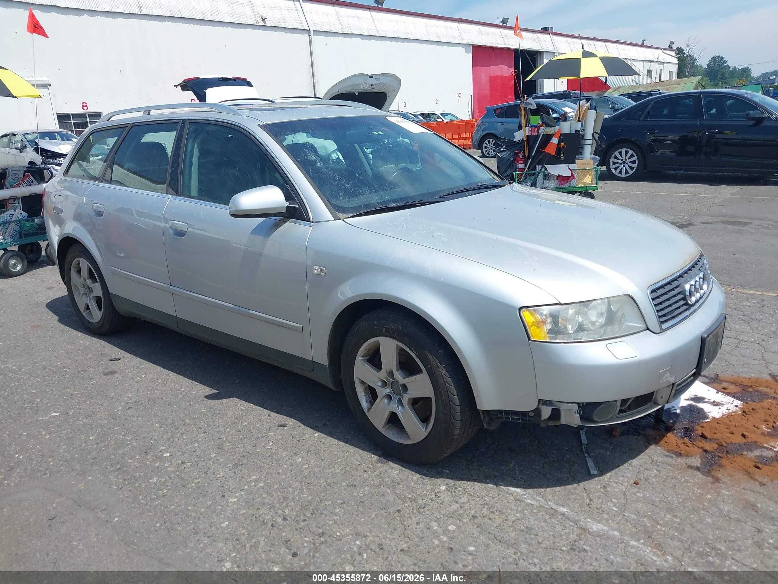 2002 Audi A4 3.0L, VIN WAUVT68E32A277865 — Normal wear