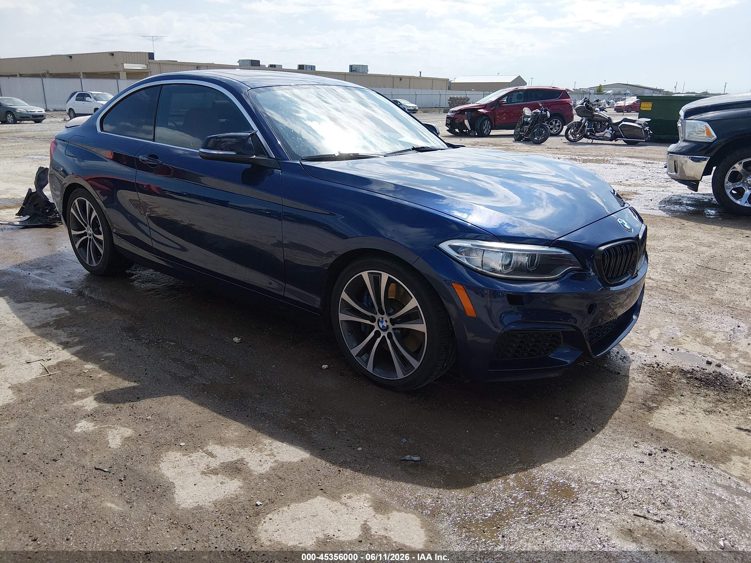 2015 BMW 2 Series 228i, VIN WBA1F5C53FV257041 — Front end