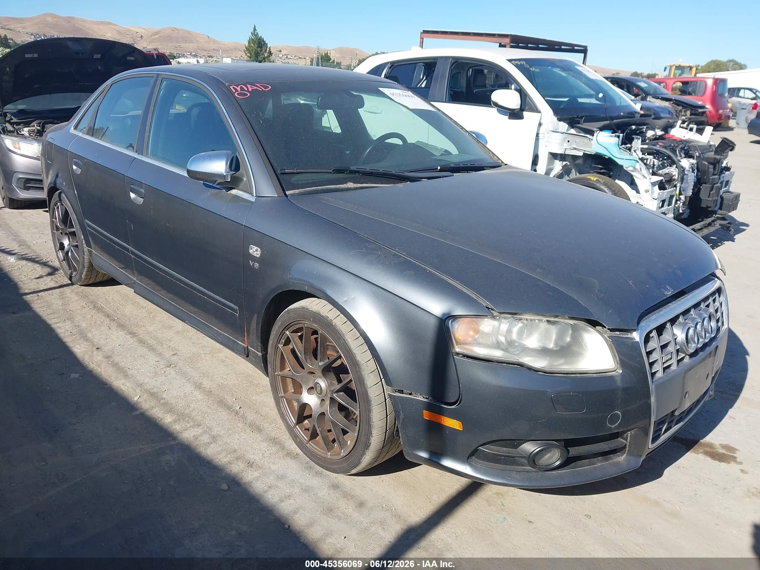 2006 Audi S4, VIN WAUGL78E16A221721 — Normal wear