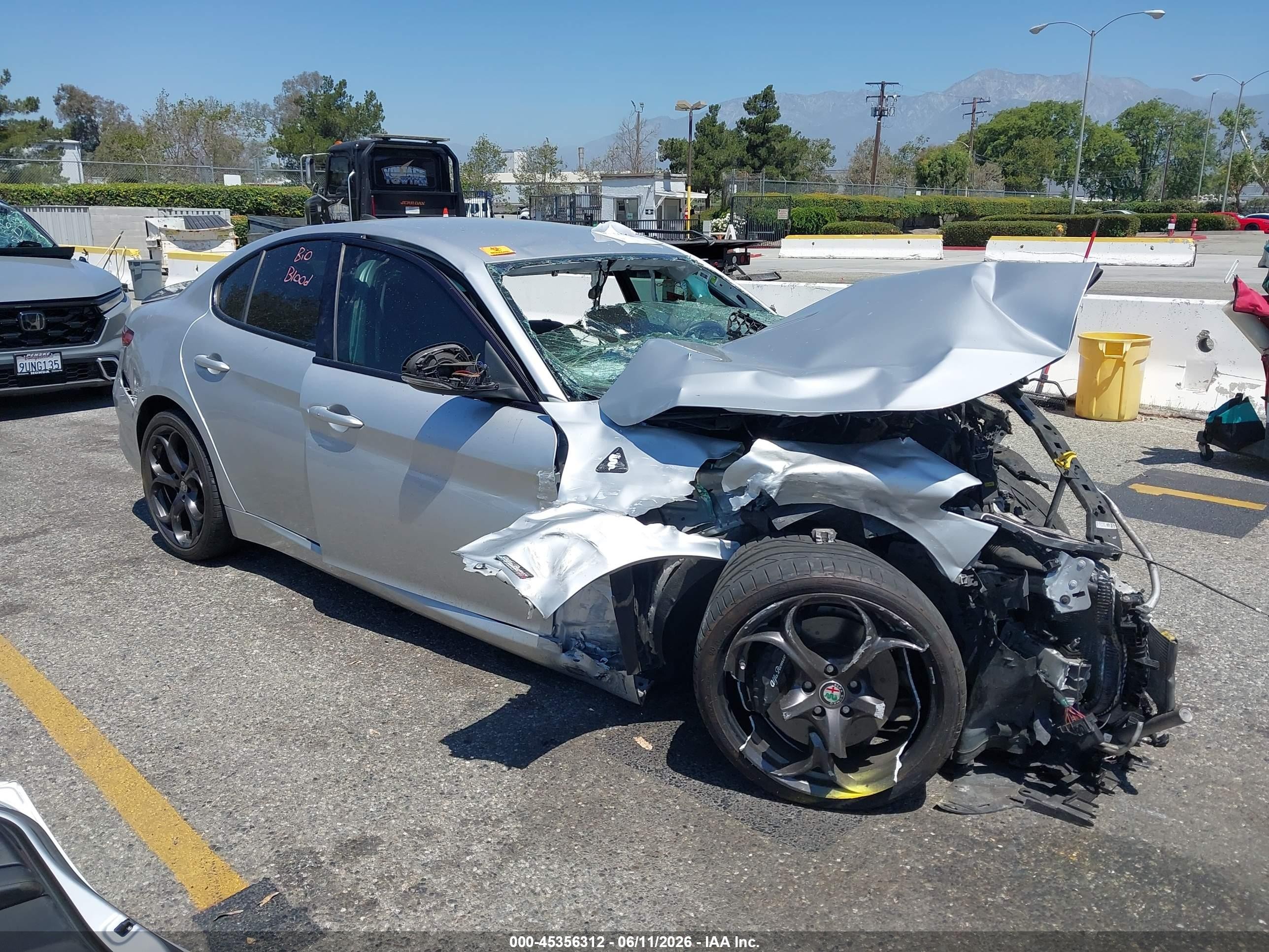 2018 Alfa Romeo Giulia Ti Sport, VIN ZARFAECN9J7582951 — All over