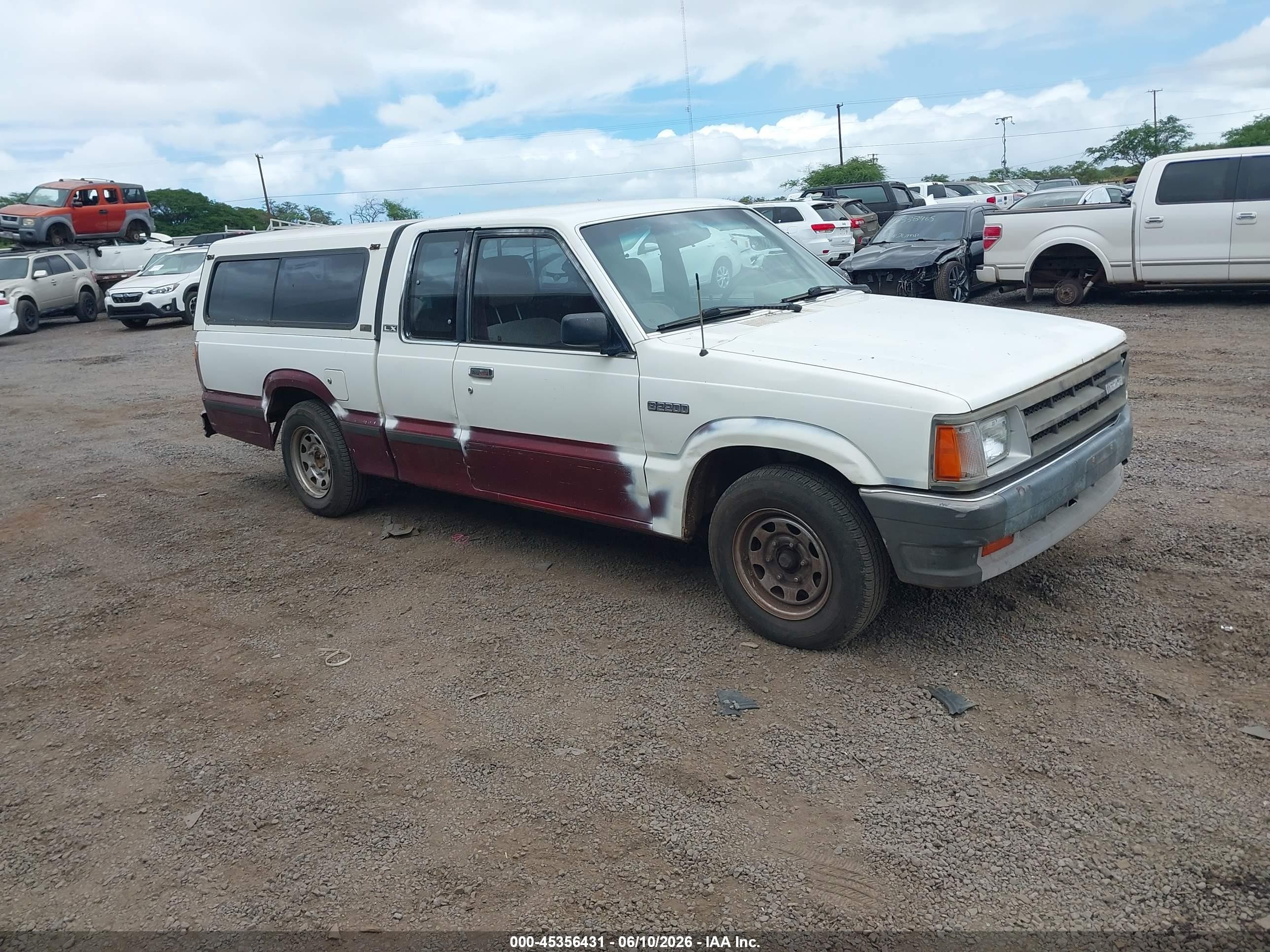 1988 Mazda B-Series, VIN JM2UF3134J0343014 — Front end