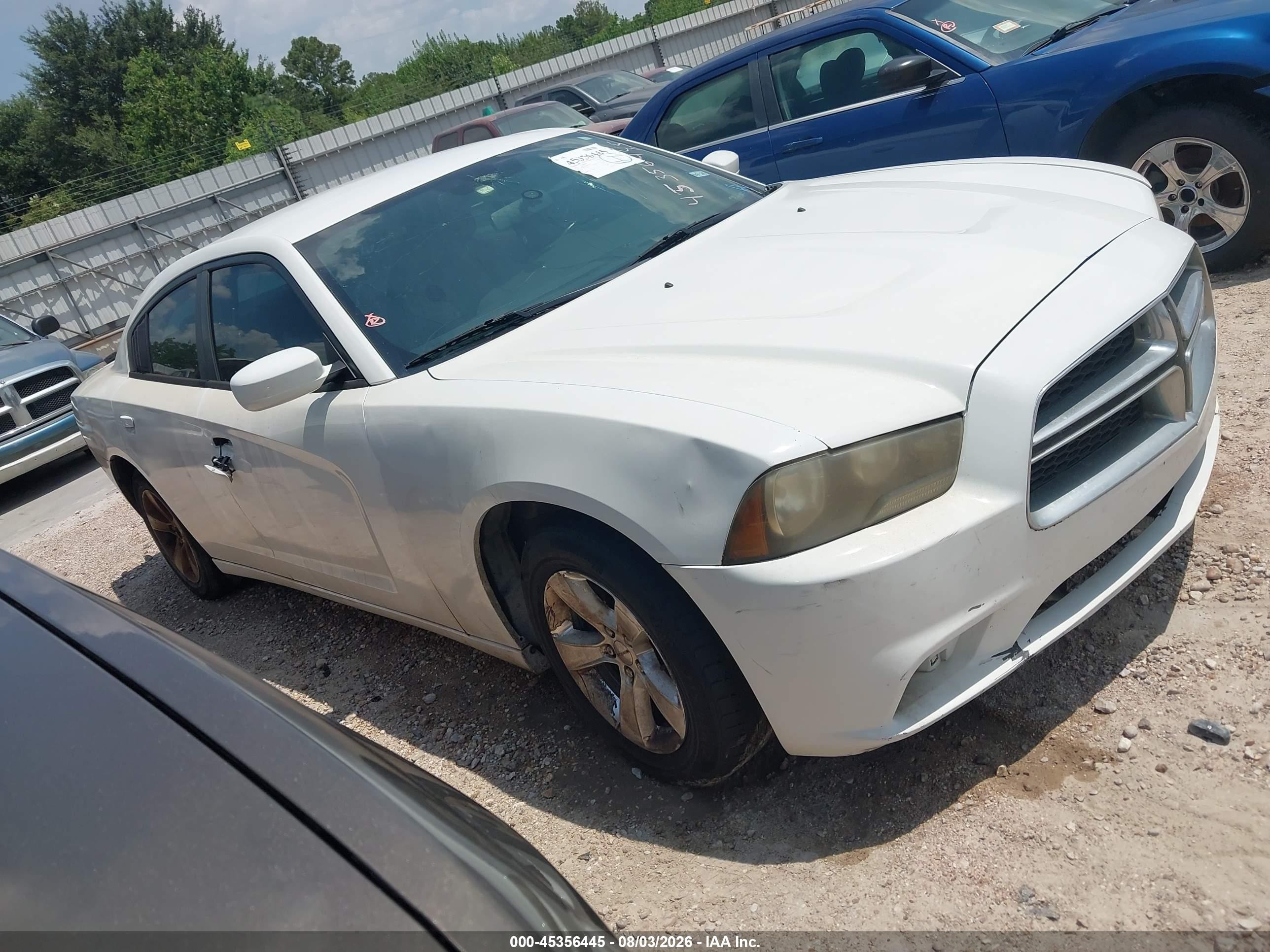 2013 Dodge Charger SE, VIN 2C3CDXBG7DH522912 — Side