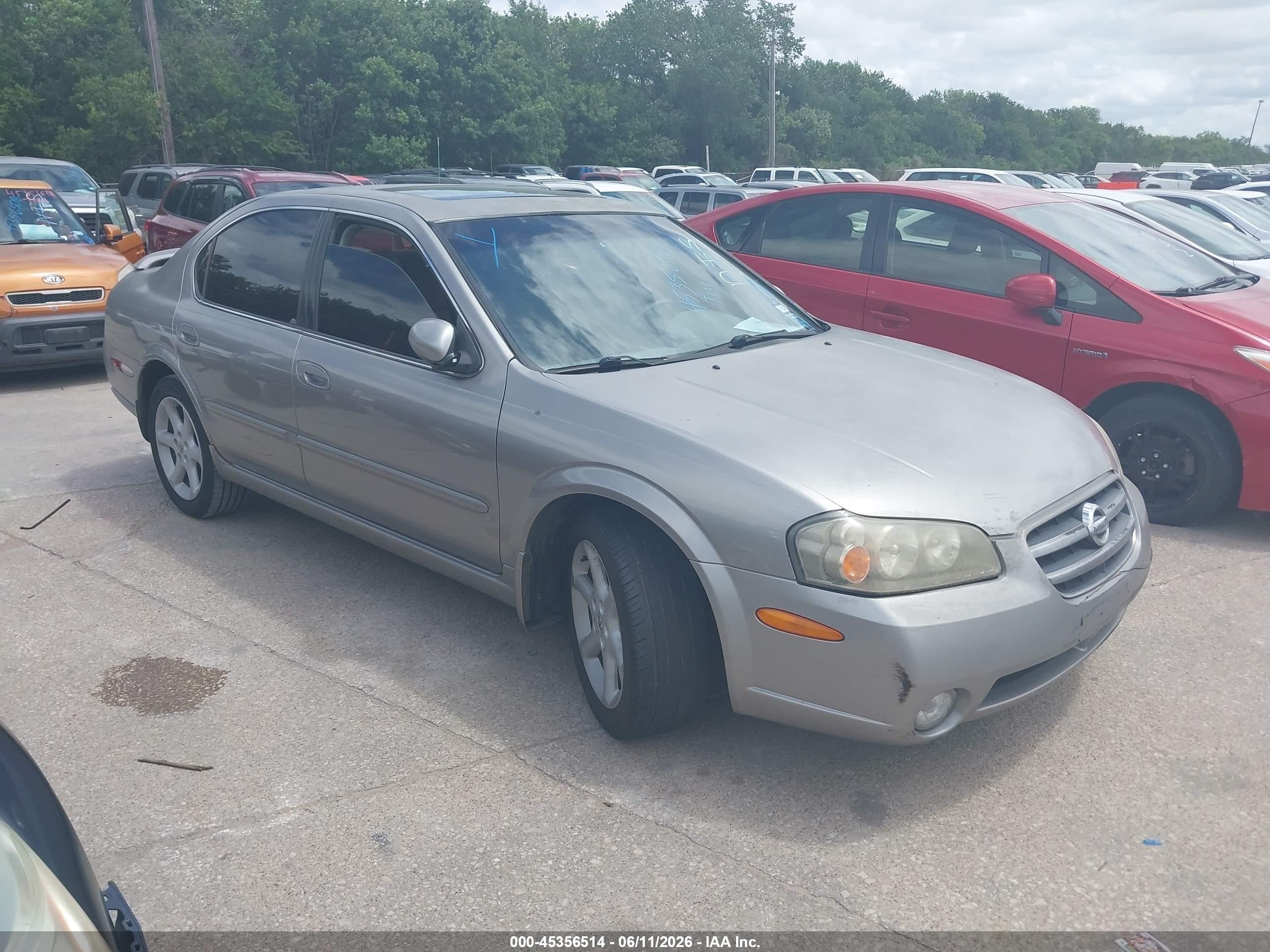2002 Nissan Maxima SE, VIN JN1DA31D32T206807 — Обычный износ