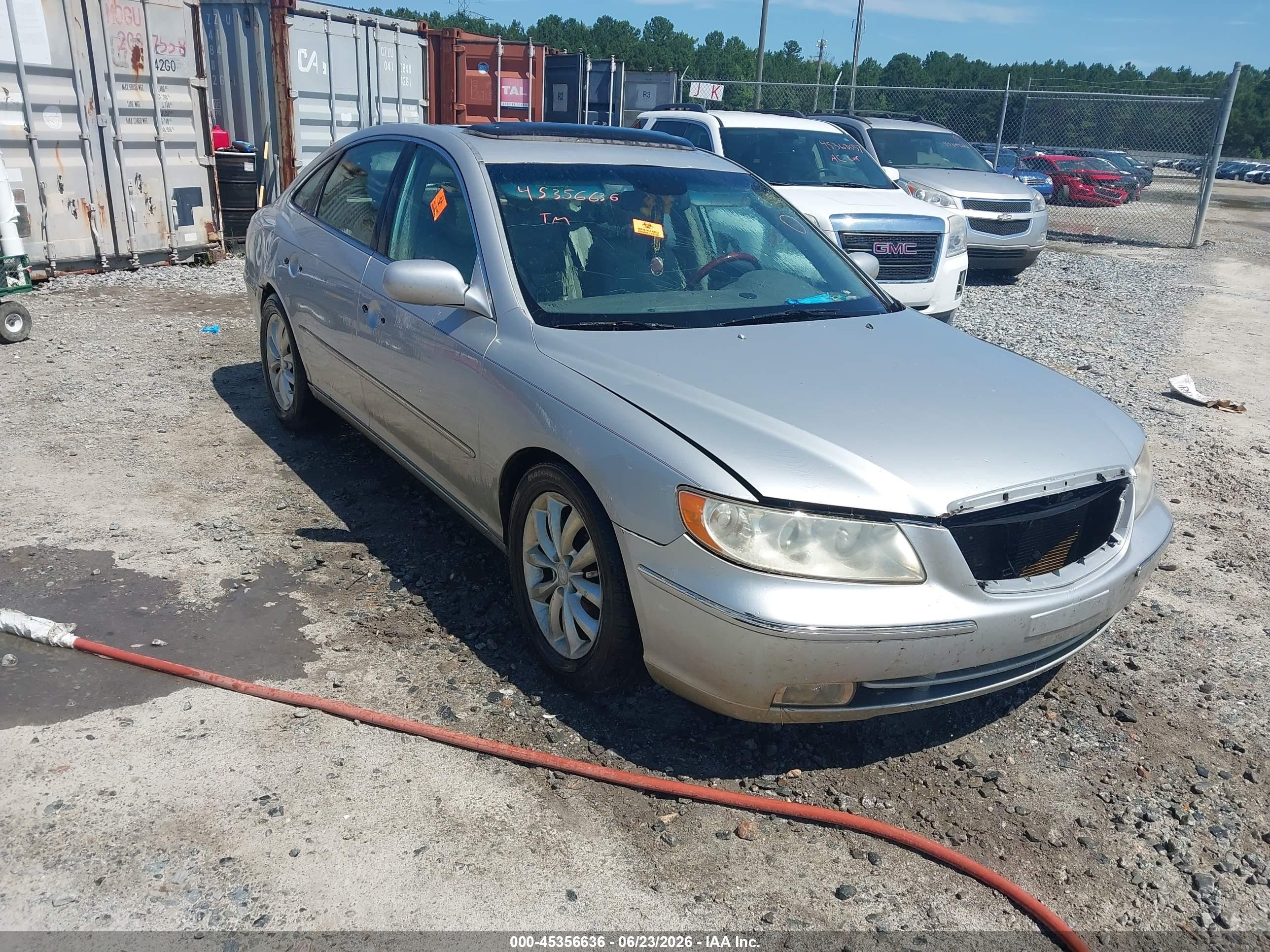 2006 Hyundai Azera SE, VIN KMHFC46F66A125099 — Обычный износ