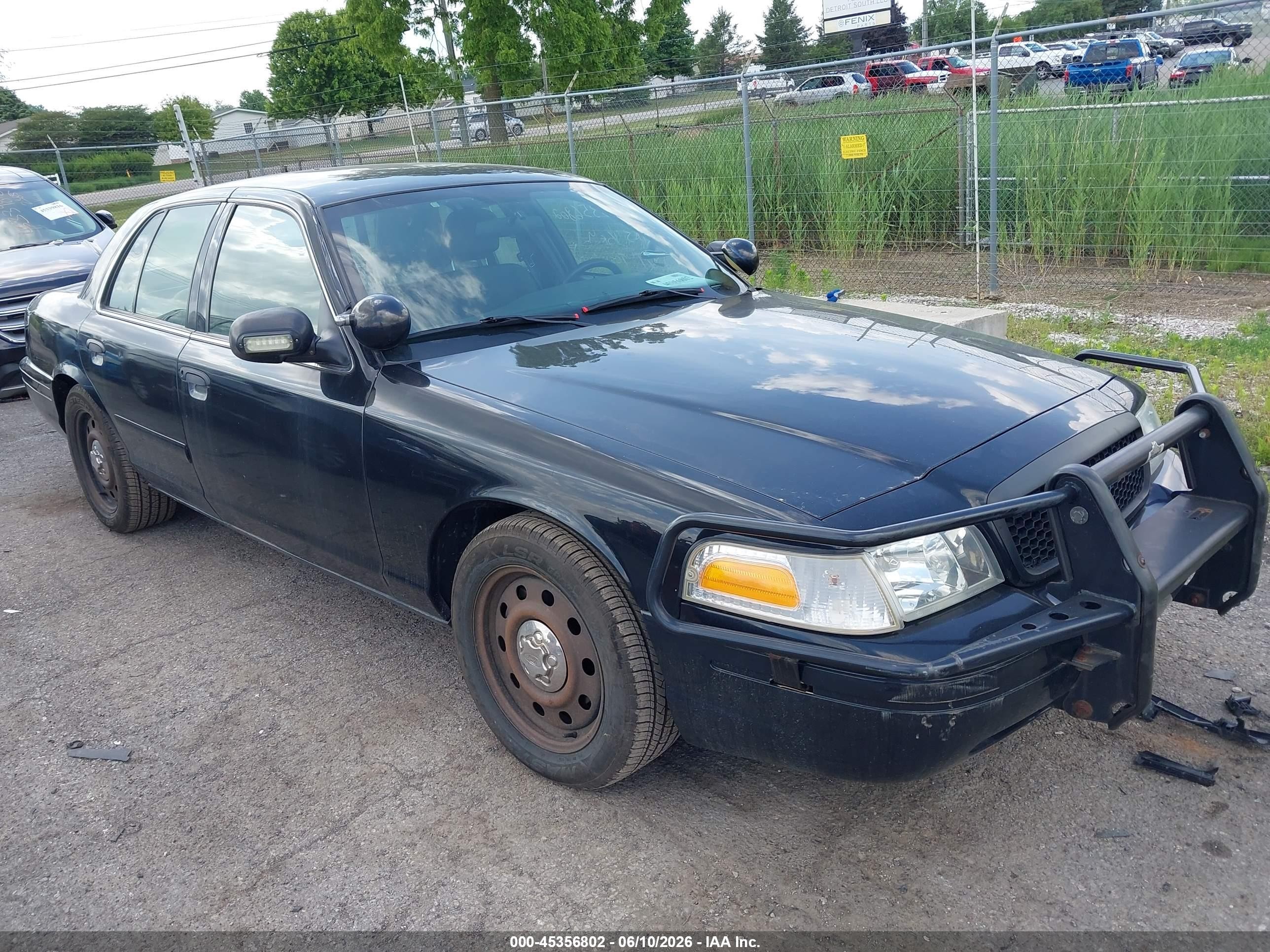 2006 Ford Police Interceptor, VIN 2FAHP71W66X123151 — Normal wear