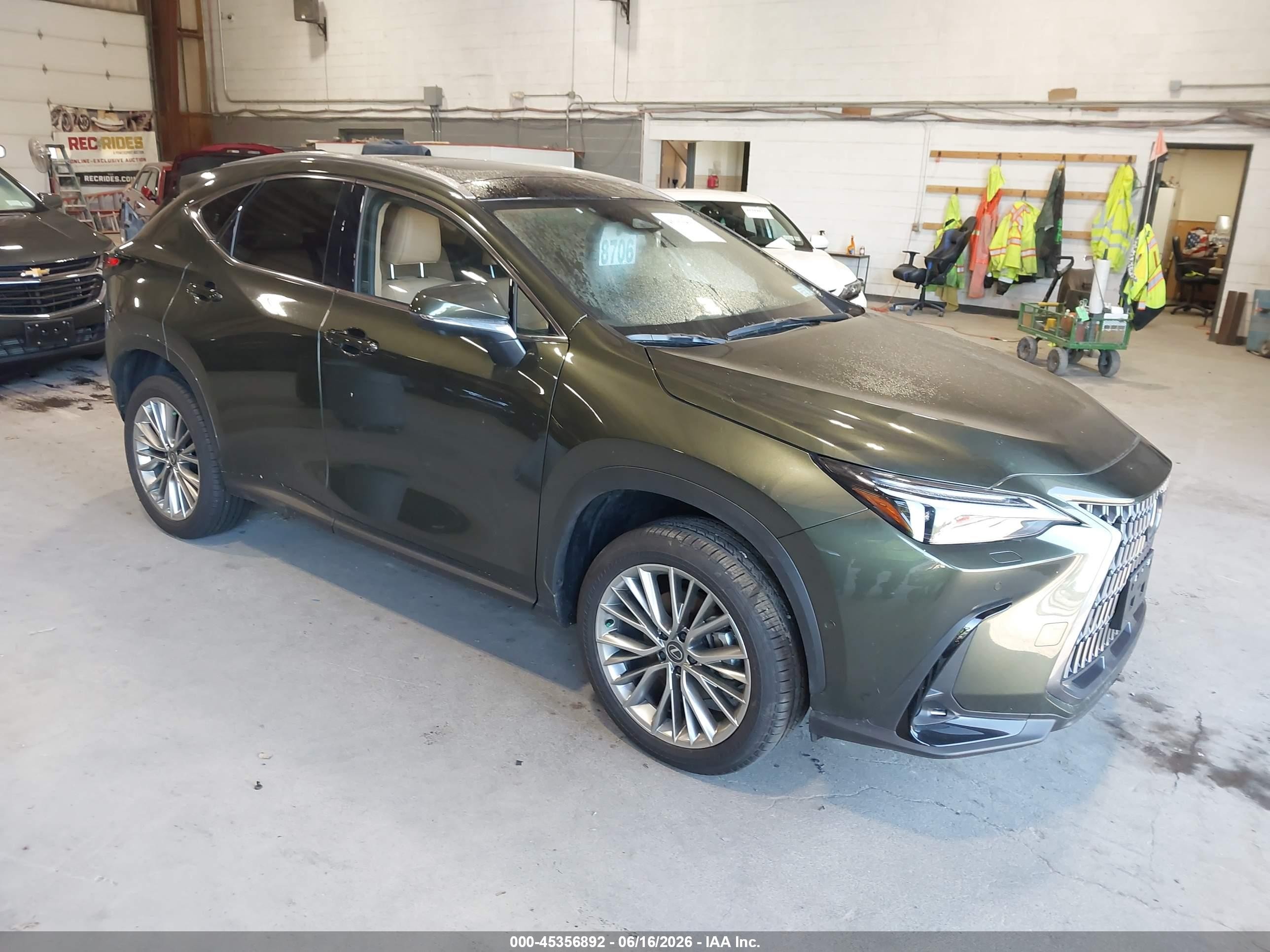 2026 Lexus NX 350h Luxury, VIN JTJHKCEZ6T2072512 — Перед