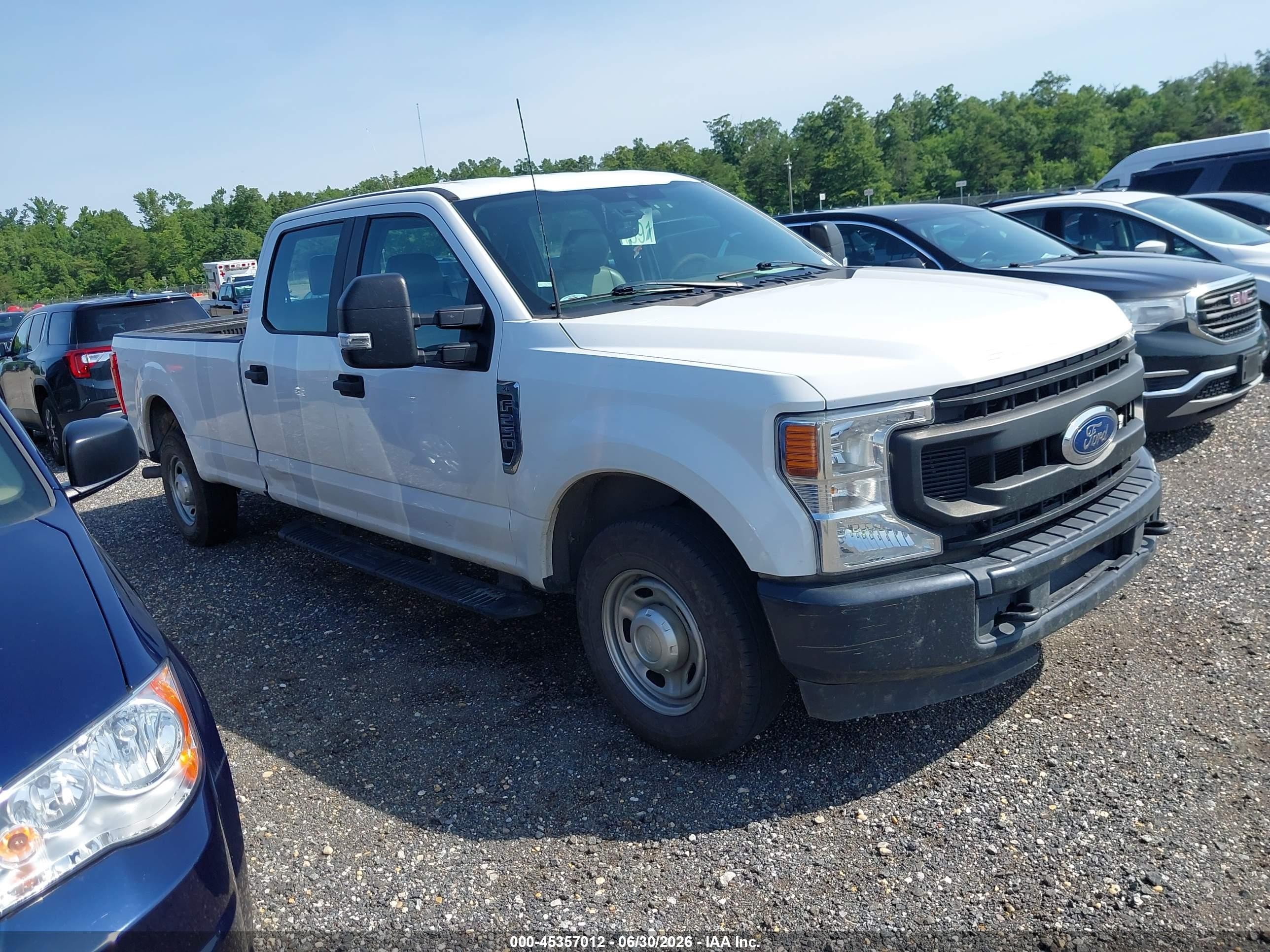 2022 Ford F-250 XL, VIN 1FT7W2A69NEC95508 — Normal wear