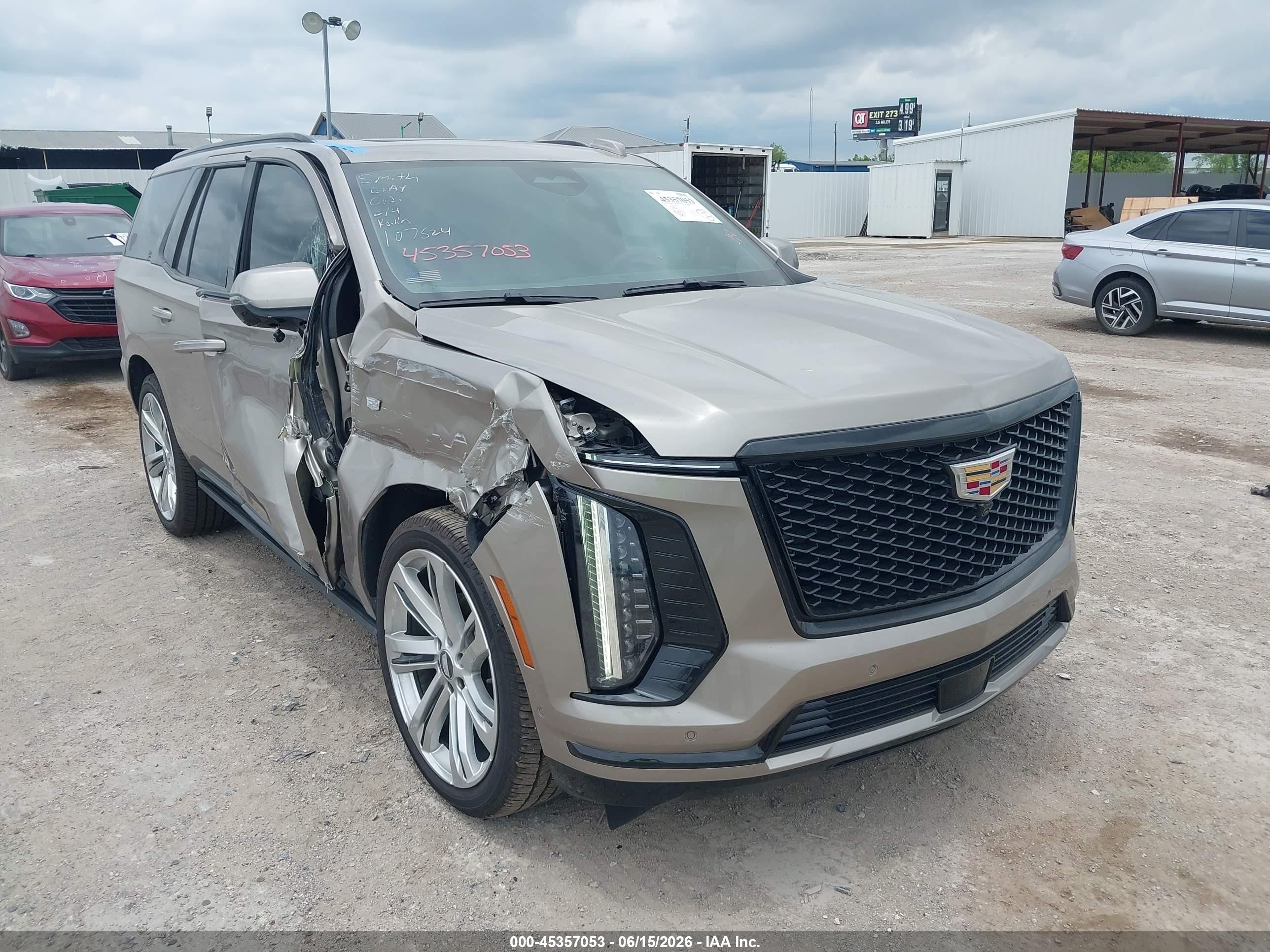 2025 Cadillac Escalade 4WD Sport Platinum, VIN 1GYS9GRL9SR123406 — Side