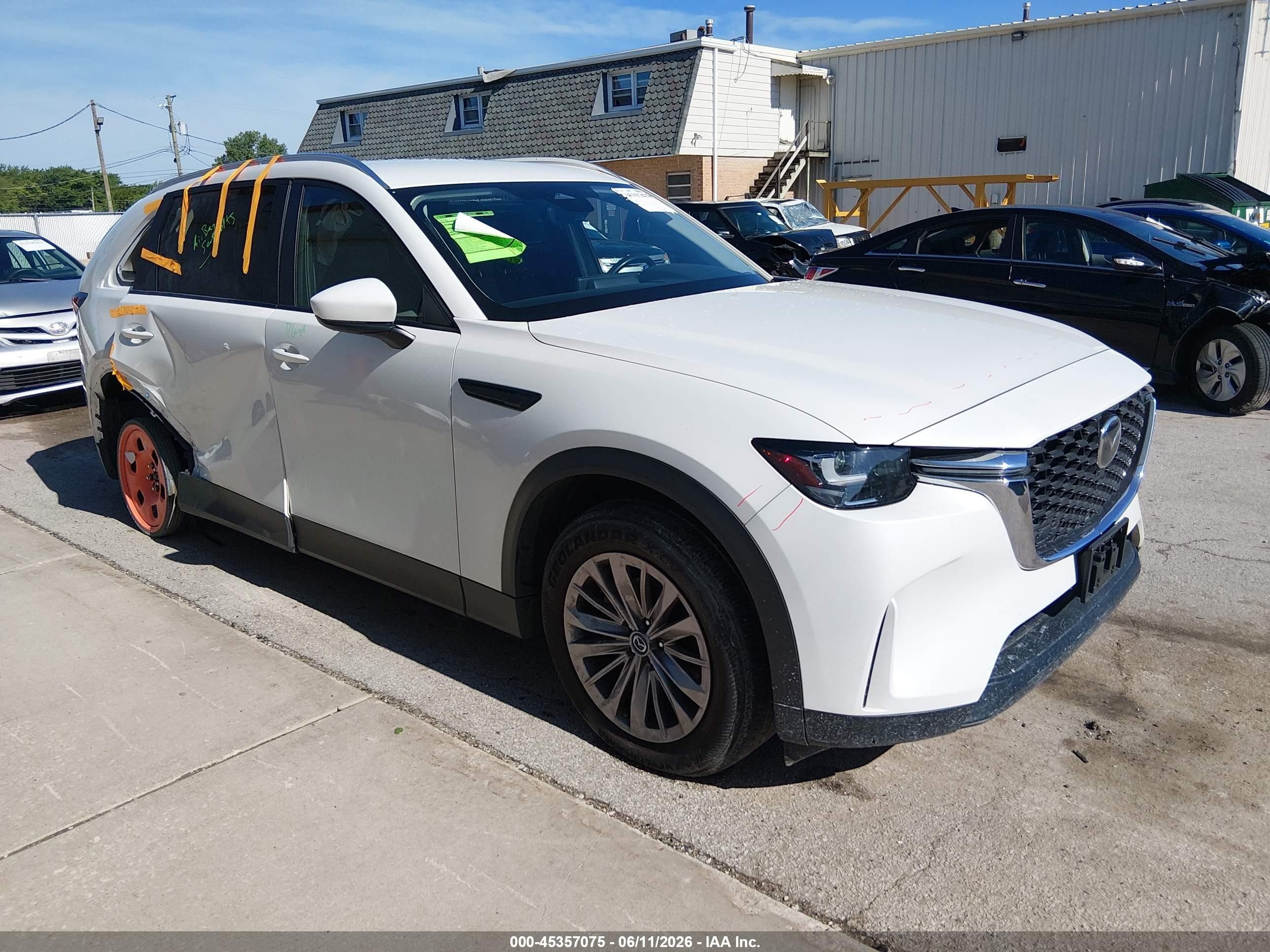 2024 Mazda CX-90 Select, VIN JM3KKAHD1R1117505 — Rear end