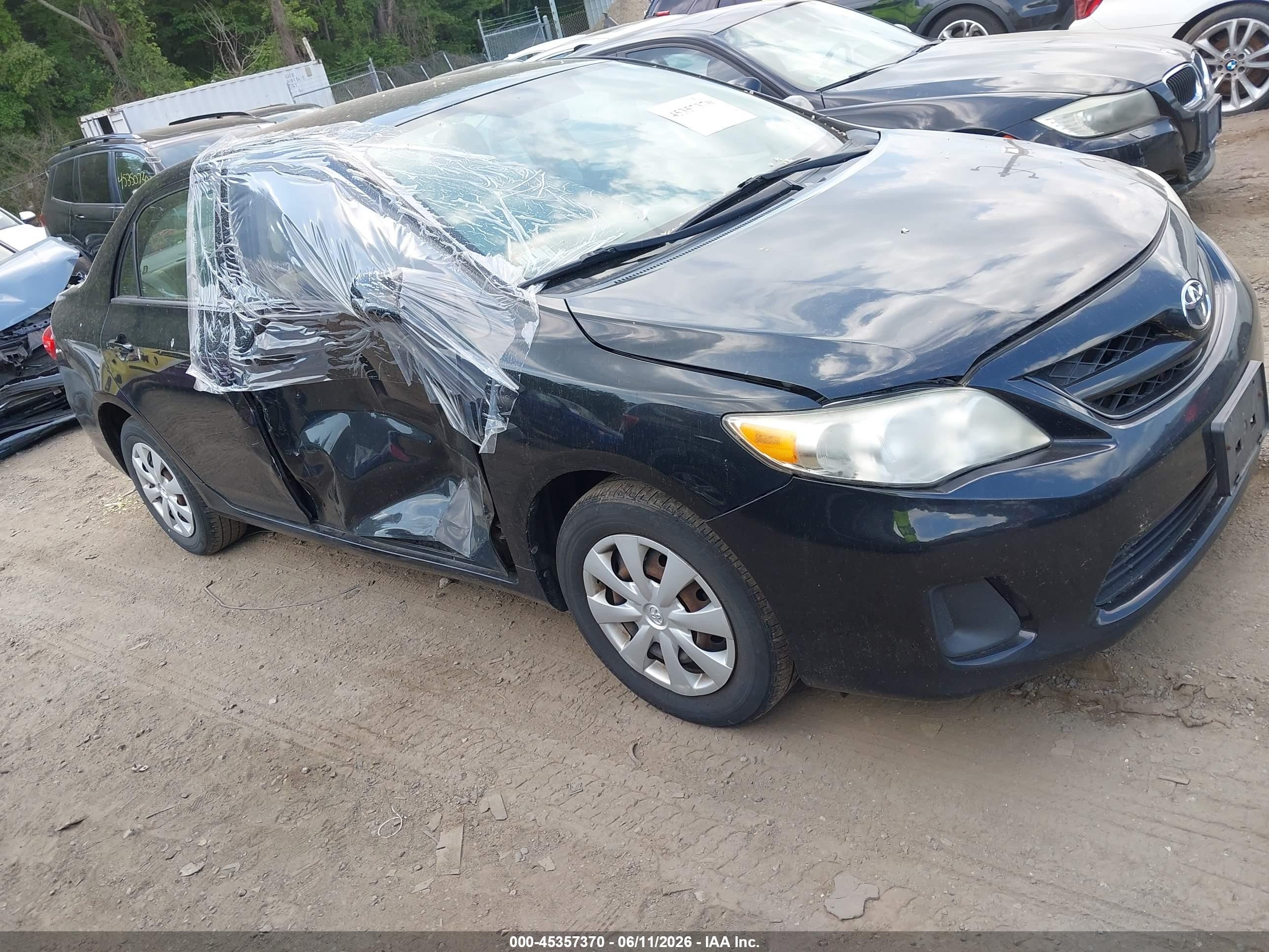 2011 Toyota Corolla LE, VIN 2T1BU4EE0BC679785 — Undercarriage