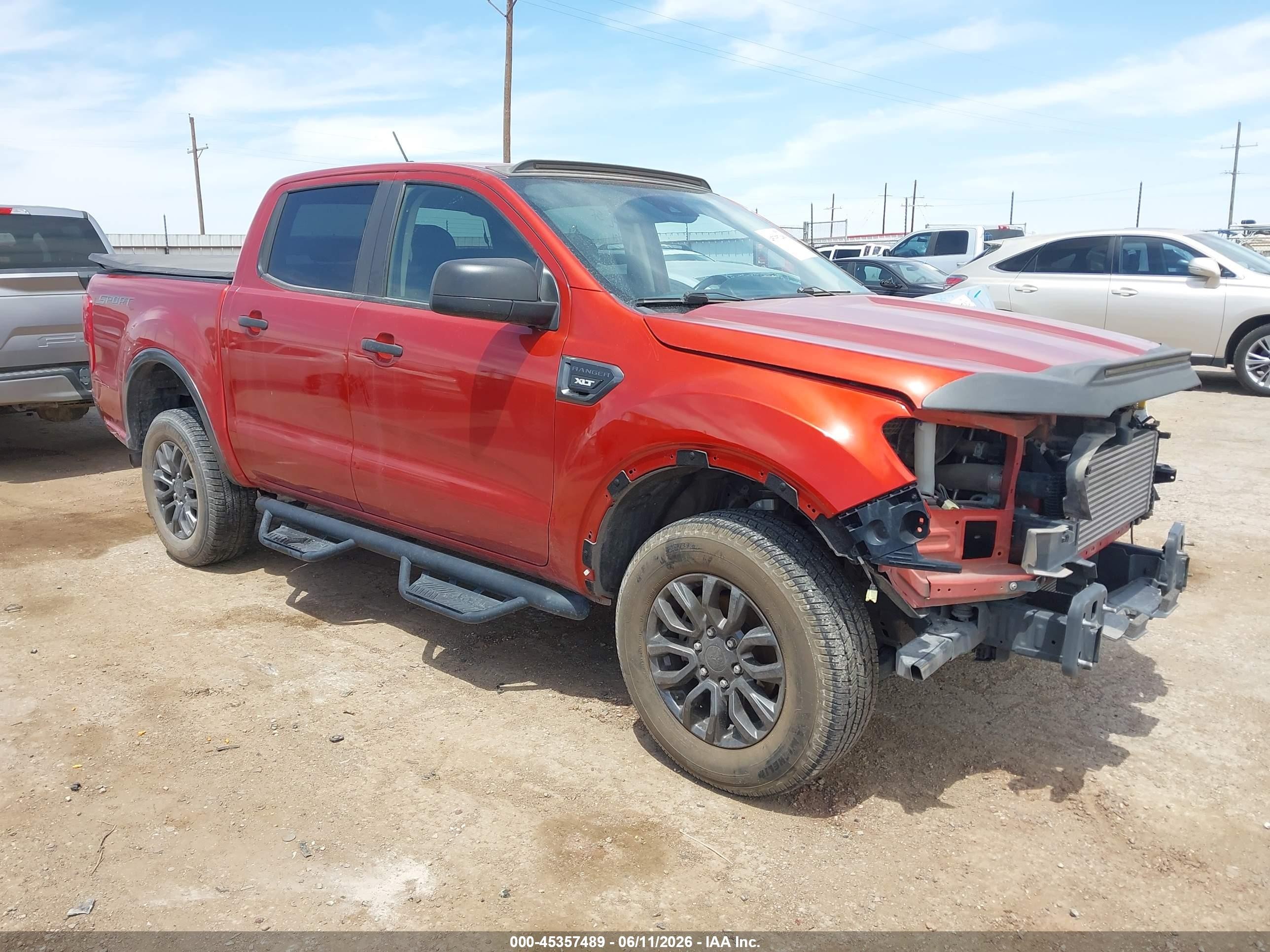2019 Ford Ranger XLT, VIN 1FTER4EHXKLB01792 — Перед
