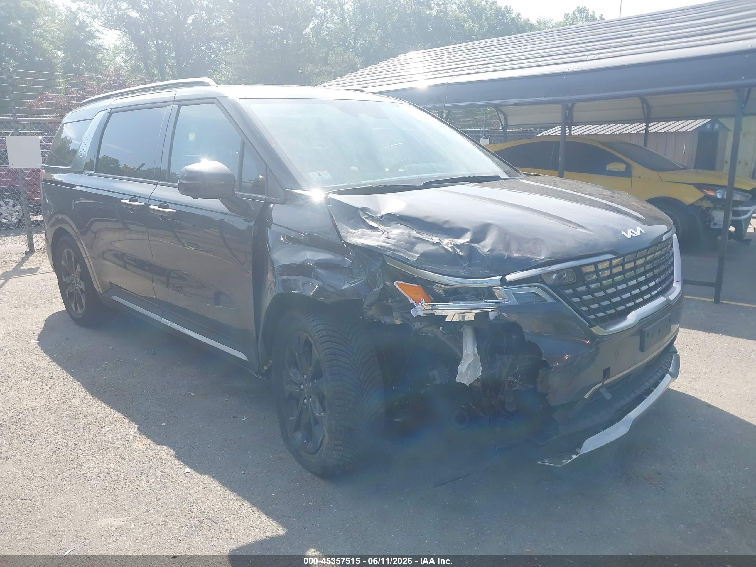 2024 Kia Carnival SX, VIN KNDNE5H30R6404378 — Undercarriage