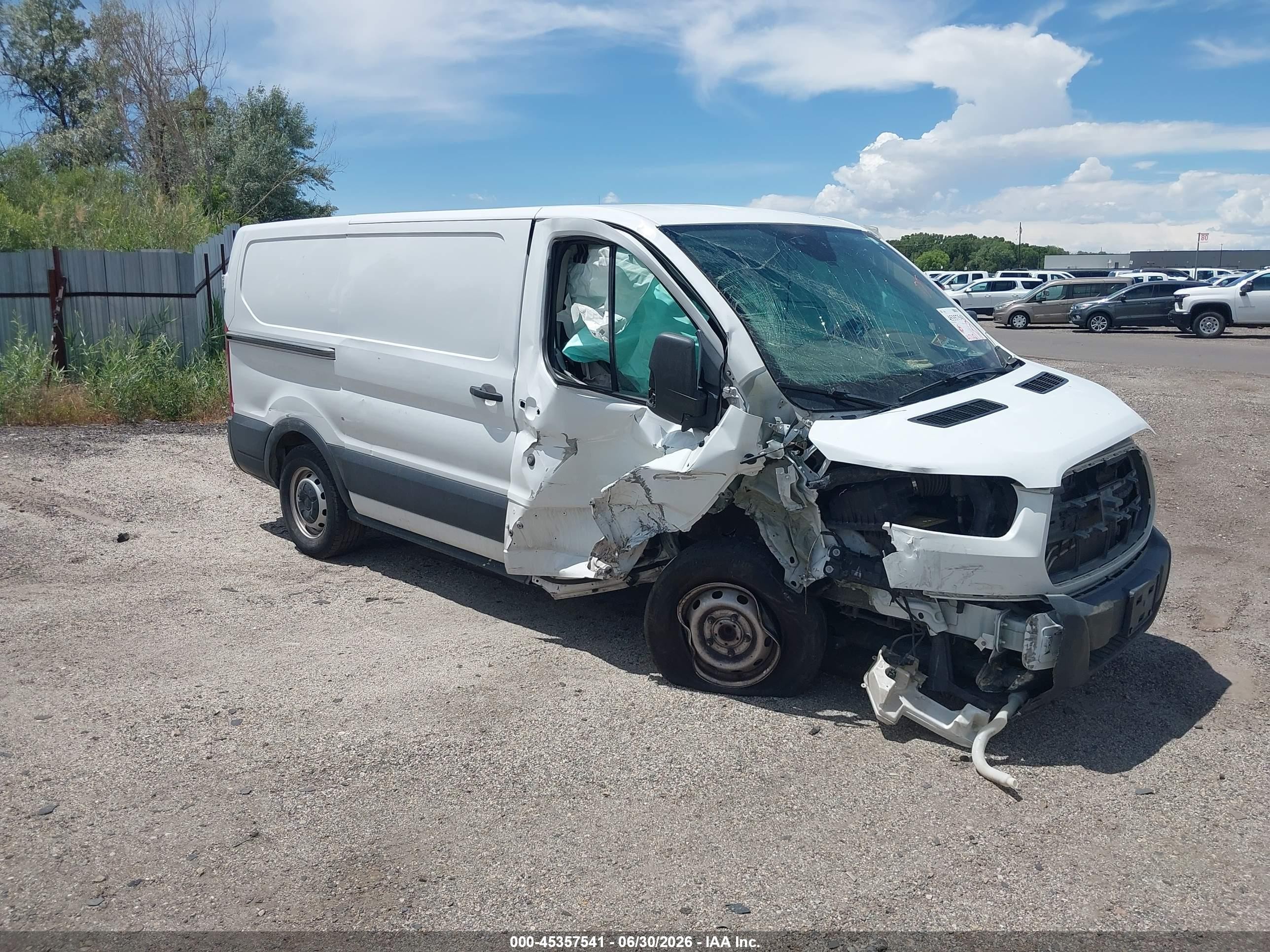 2019 Ford Transit, VIN 1FTYE1YM7KKA11070 — Front end