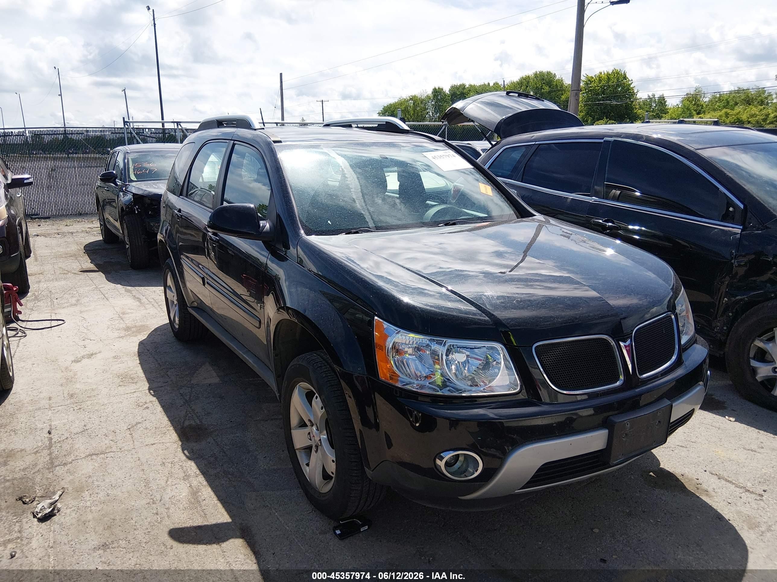 2007 Pontiac Torrent, VIN 2CKDL63F776083223 — Normal wear