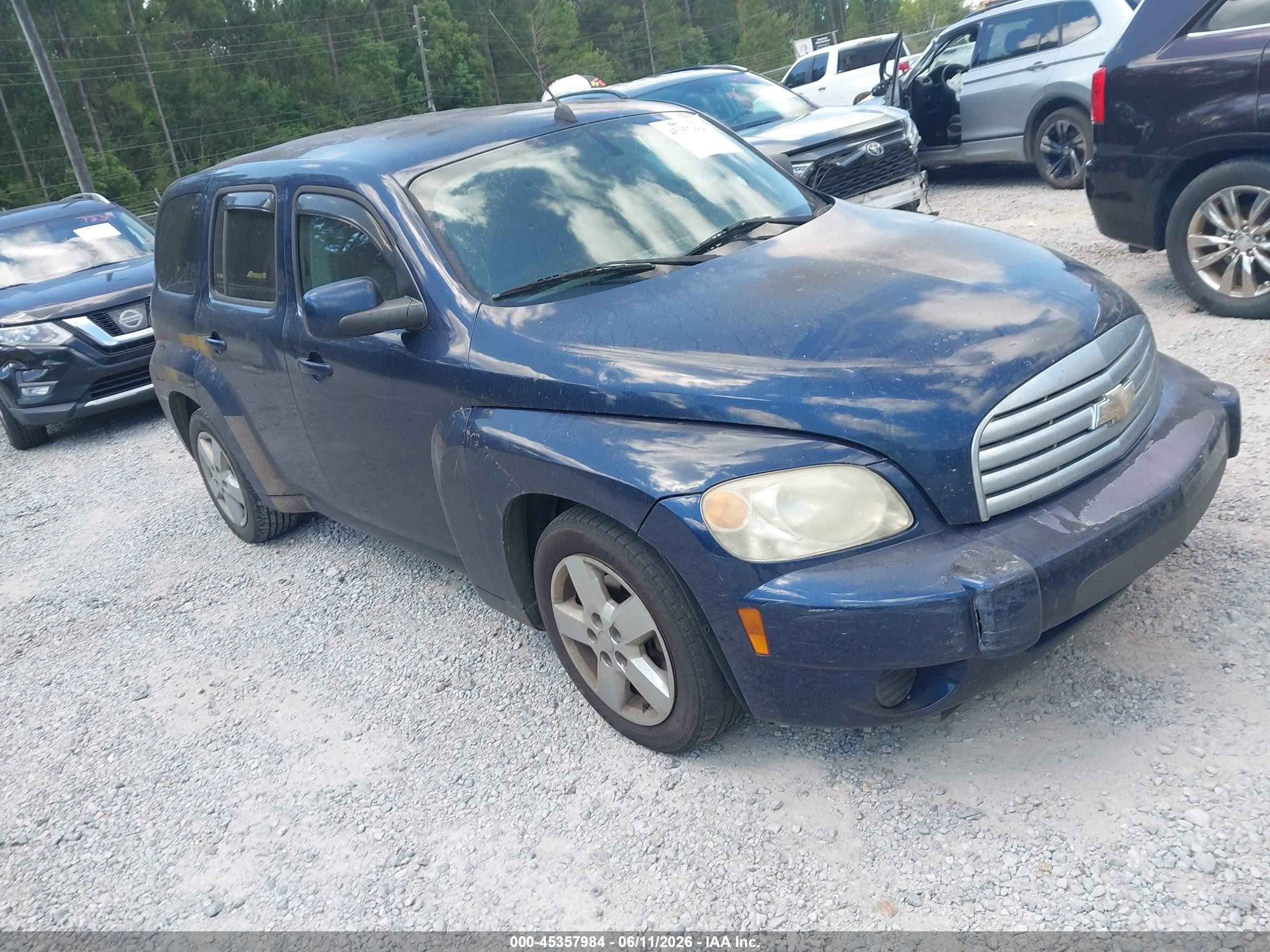 2010 Chevrolet HHR 1LT, VIN 3GNBABDB8AS541537 — Interior fire
