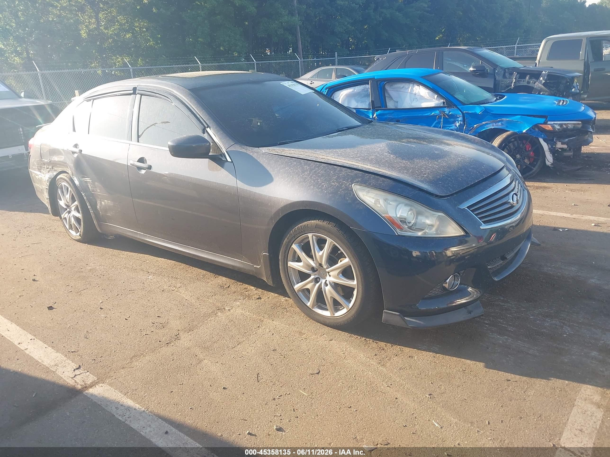 2010 Infiniti G37 x, VIN JN1CV6AR9AM252051 — Rear end