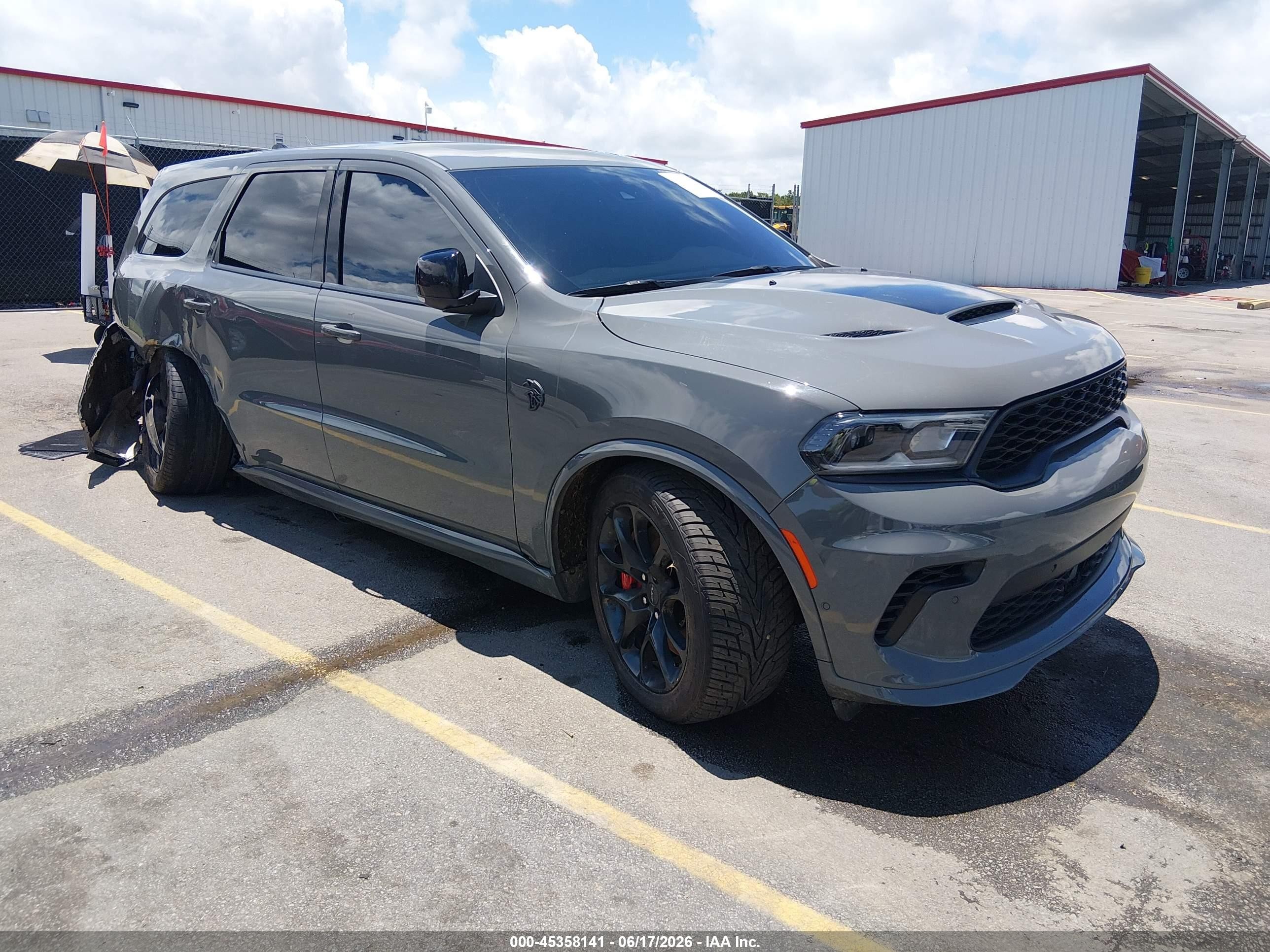 2024 Dodge Durango SRT Hellcat Premium, VIN 1C4SDJH91RC121346 — Rear end